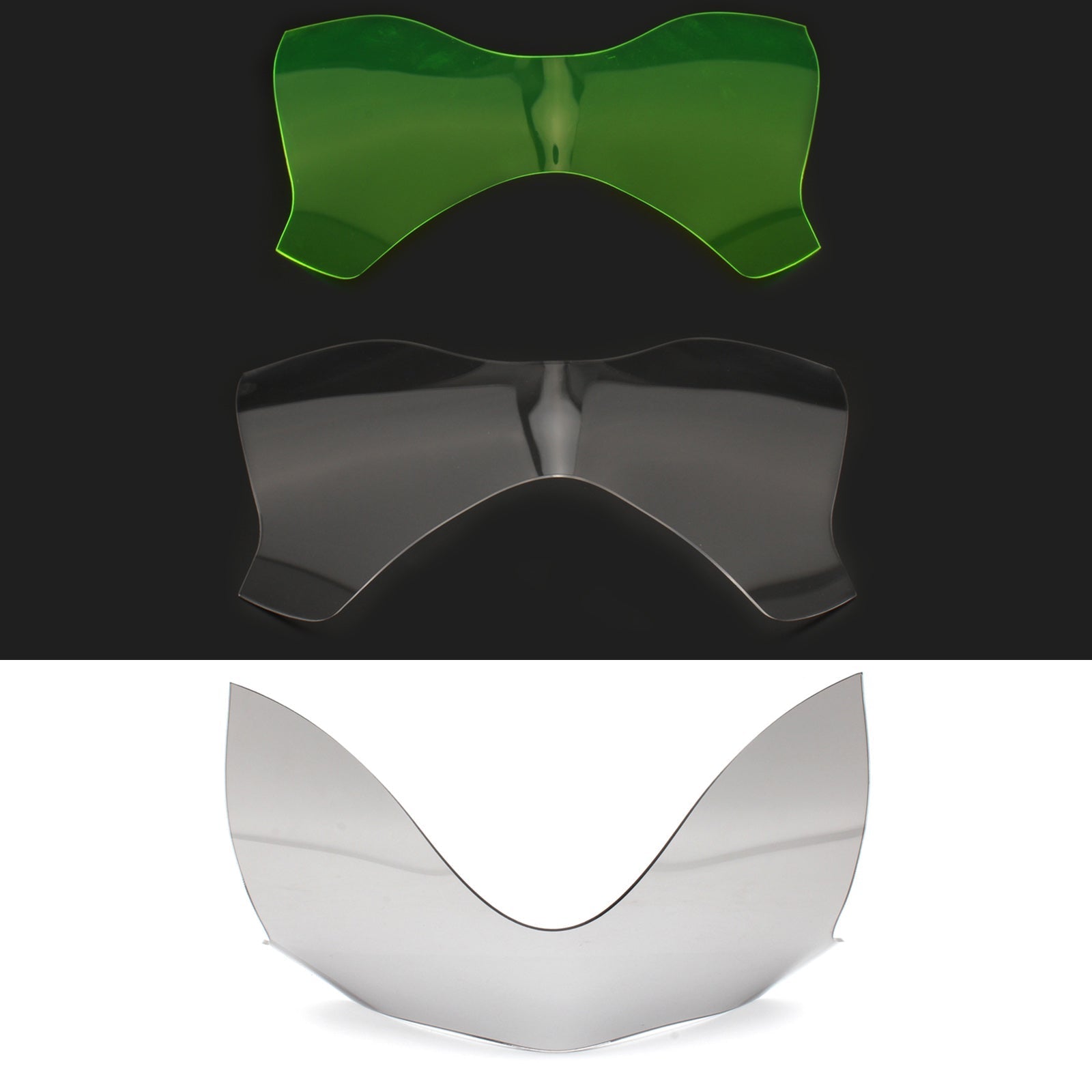 Koplampbeschermer voor lamplens geschikt voor Kawasaki Z900 17-19 generieke rook