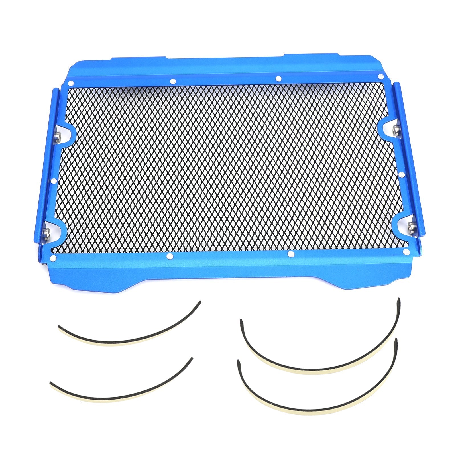 Motocykl chłodnicy dla Yamaha MT-07 21-22 Srebrny