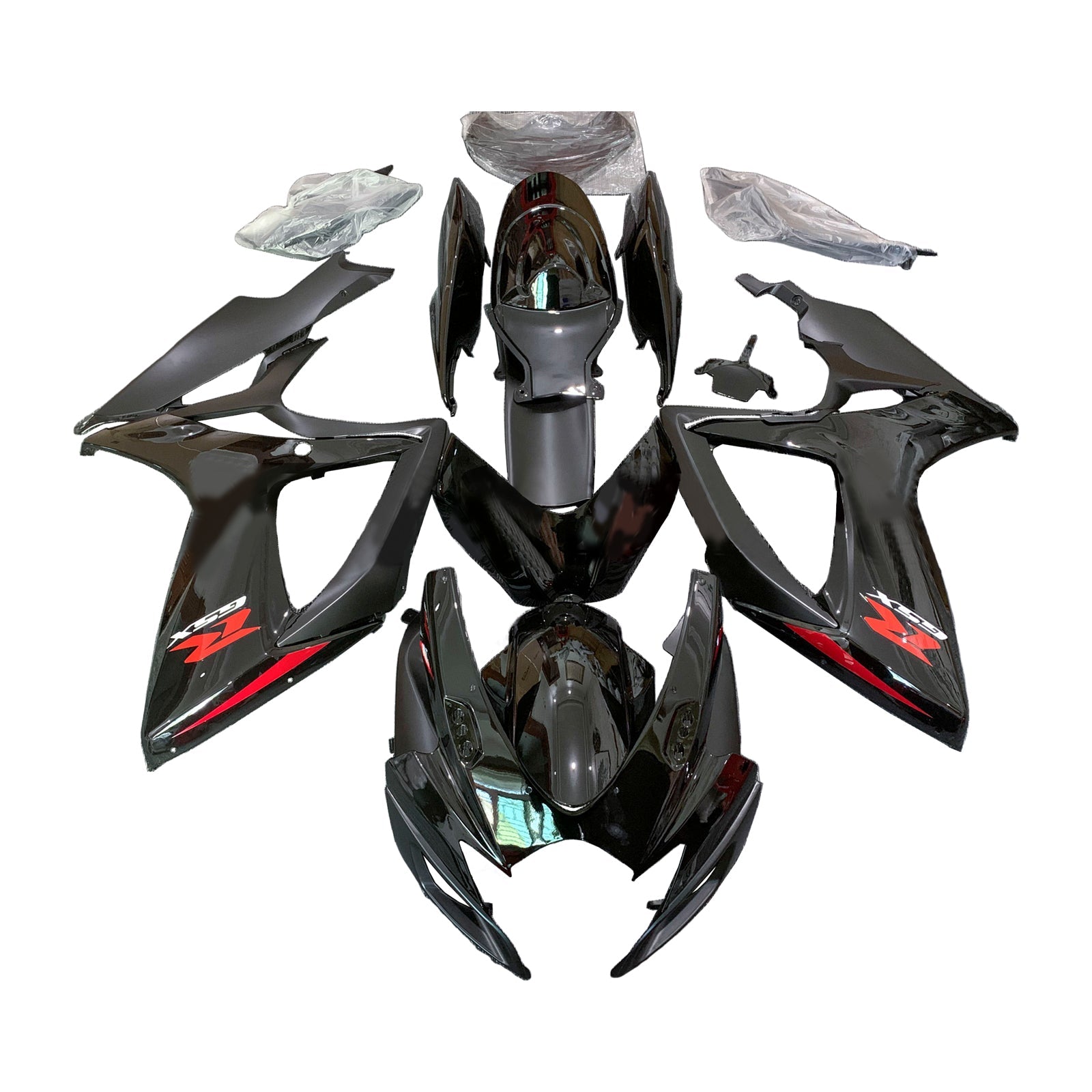 Amotopart Suzuki GSXR 600/750 2006-2007 K6 komplet komplet plastični abs