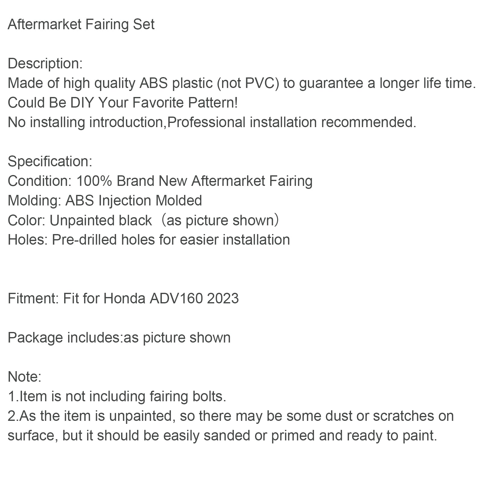 Honda Adv 160 2023 ABS -korin nosturi