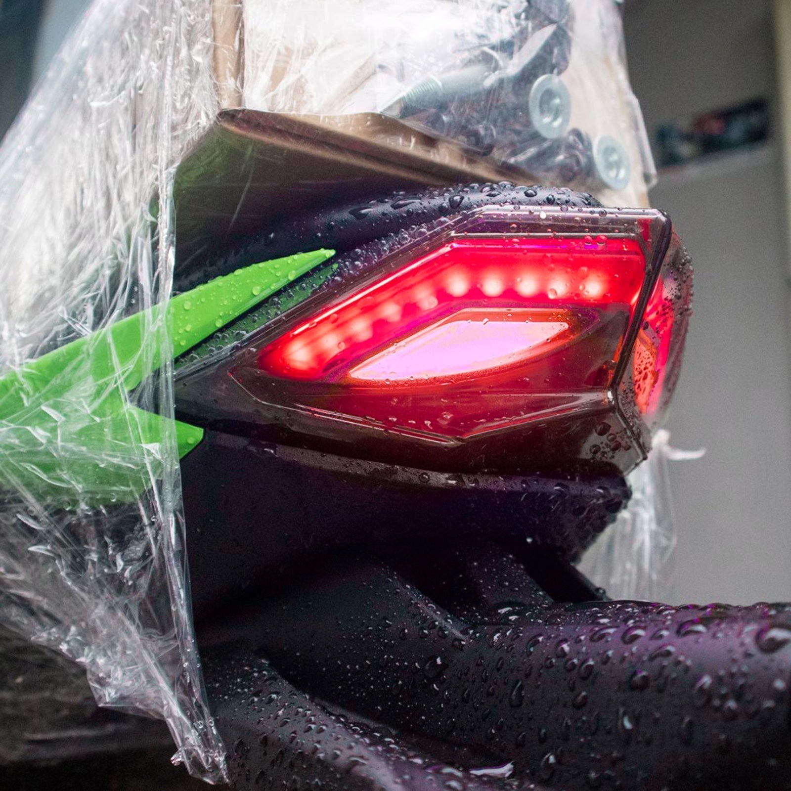 Achter achterkantremindicatoren voor Kawasaki Ninja 250 300 2013-2017 Generiek