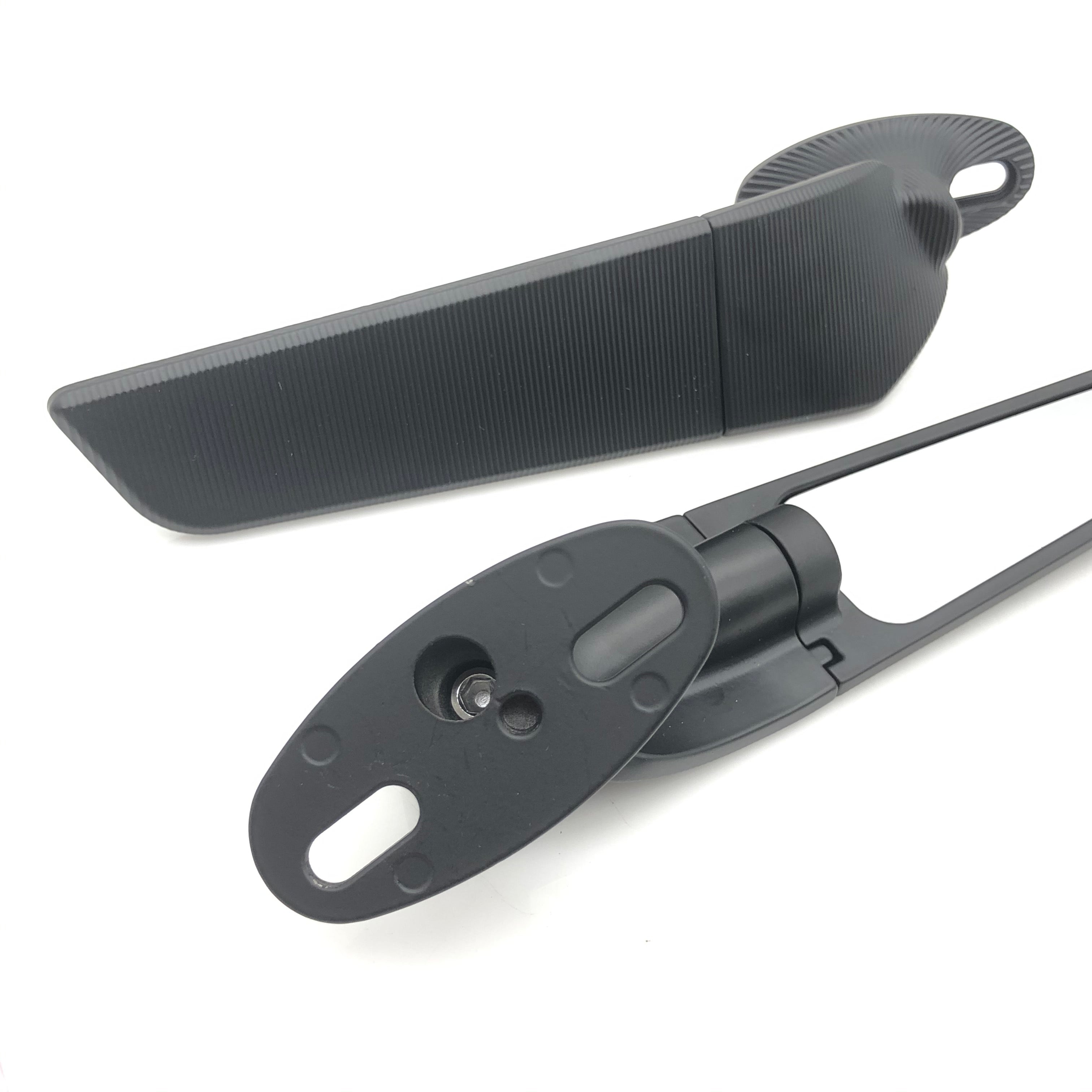 Kawasaki 250 300 400 650 ZX6R ZX12R ZX14R Rétroviseurs à ailettes pivotantes 28mm-62mm