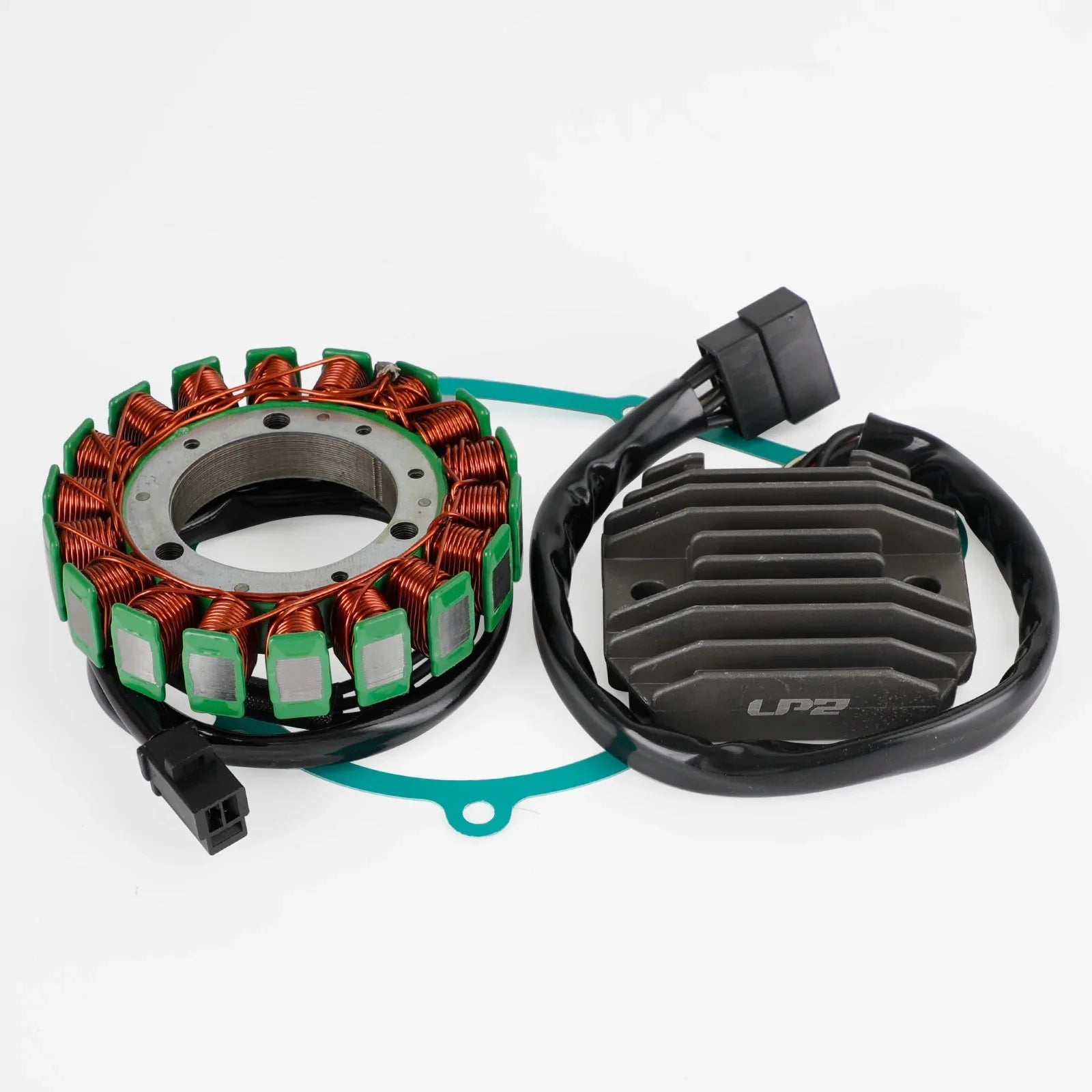 Kawasaki Ninja ZX6R ZX-6R 1998-1999 Magnéto Stator+Redresseur de Tension+Joint Générique