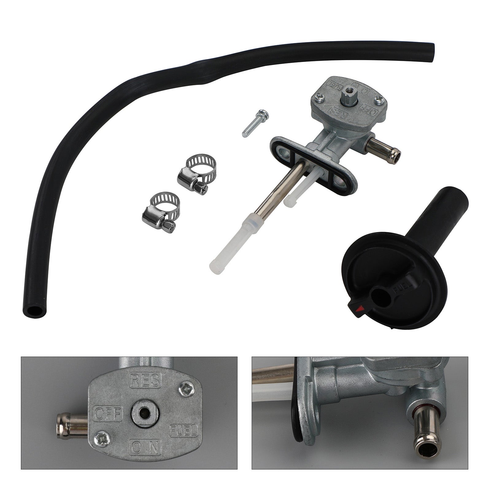 Valve de carburant Petcock et vis à levier pour Kawasaki Prairie 400 KVF400 1999-2002 générique