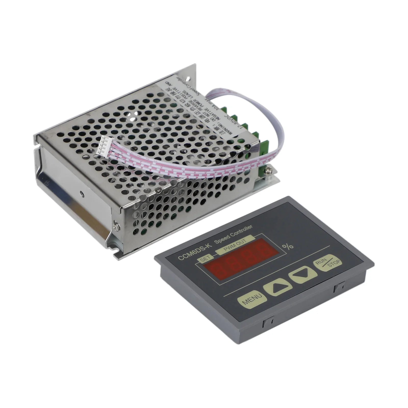 Gouverneur de contrôleur de vitesse de moteur à courant continu 12-80V 30A PWM avec panneau d'affichage numérique