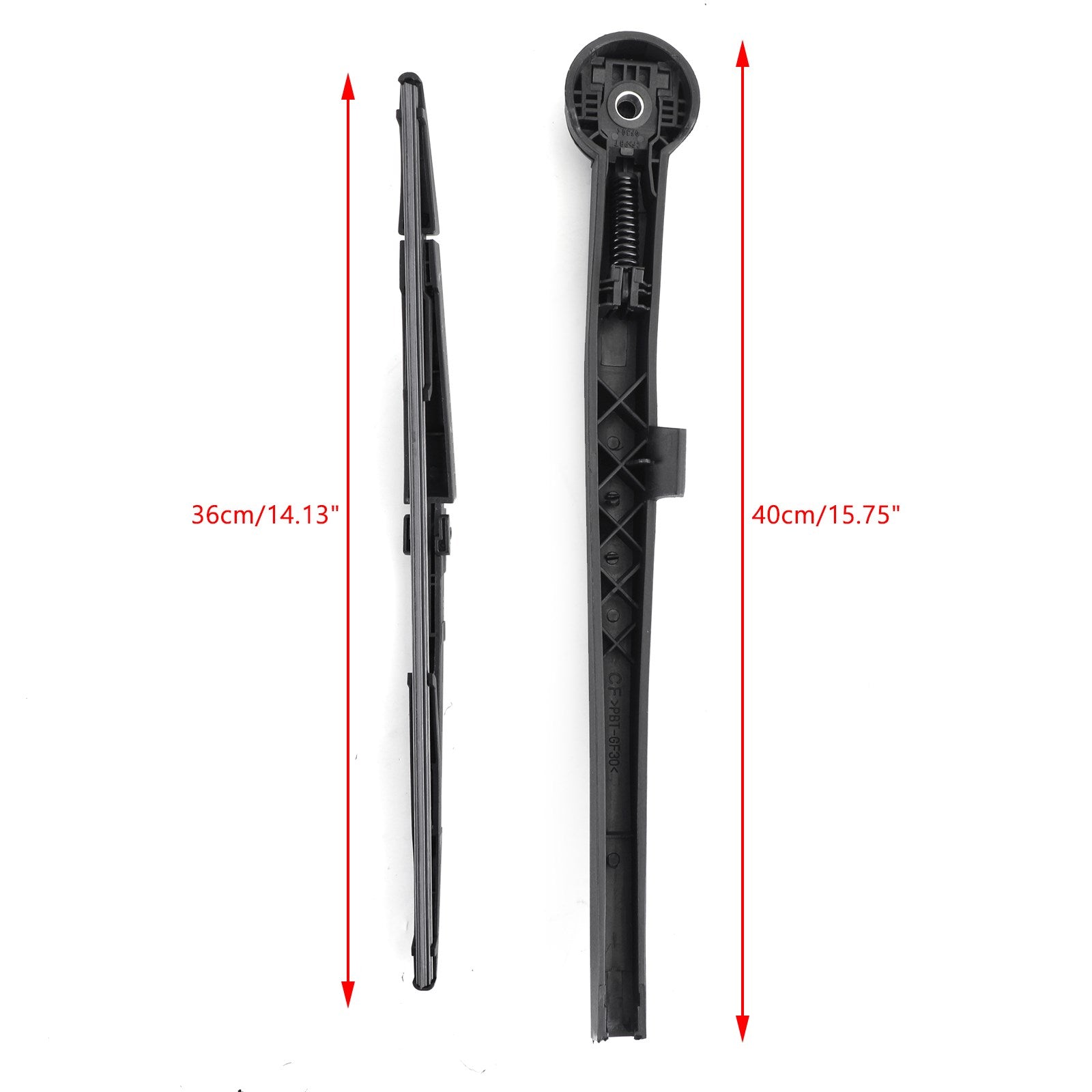 Spazzola del braccio del tergicristallo posteriore per Jeep Grand Cherokee 2005 2006 2007 2008 2009 10 Generico