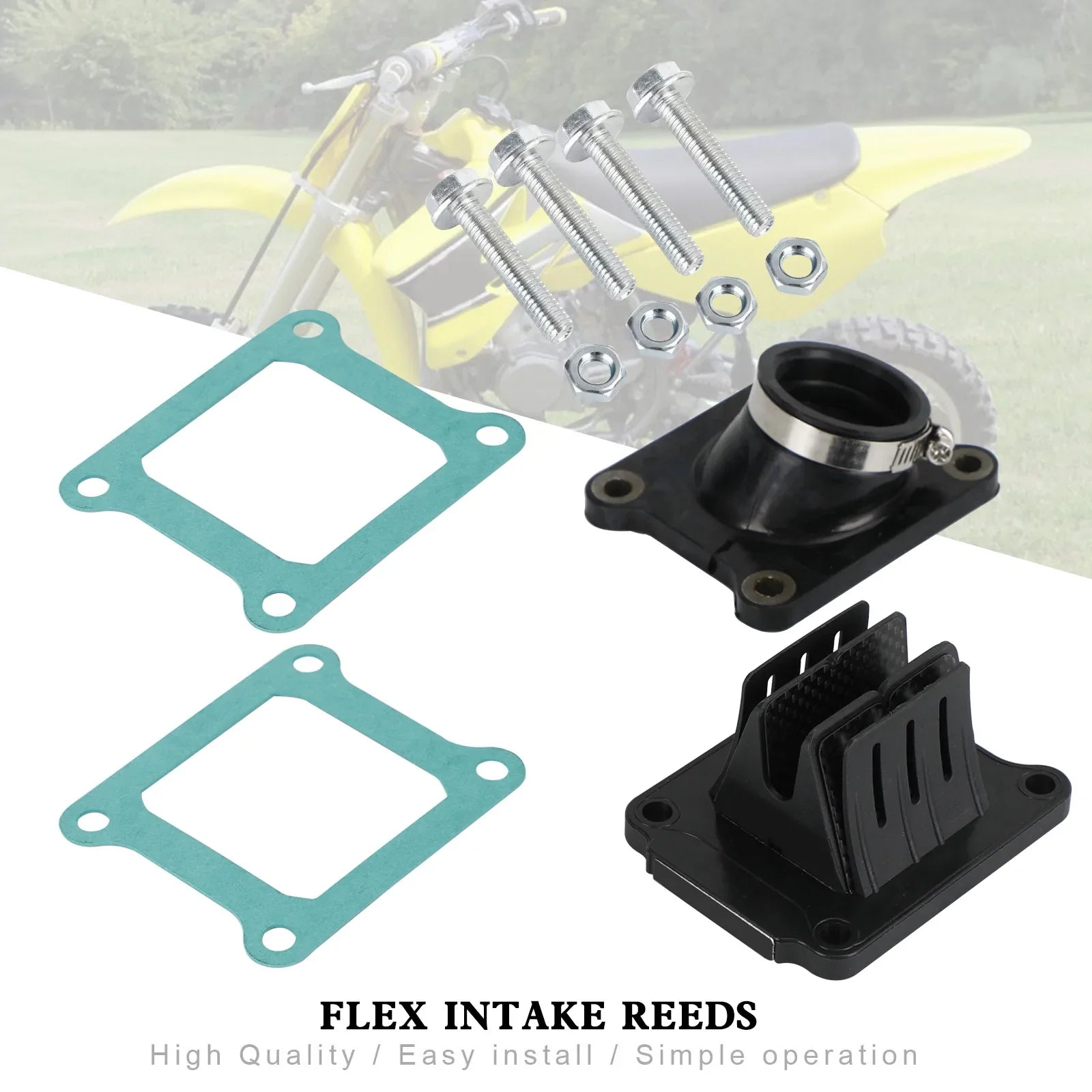 2002-2019 Suzuki RM85 V4R83A-I Moto Tassinari Sistema de válvula de láminas