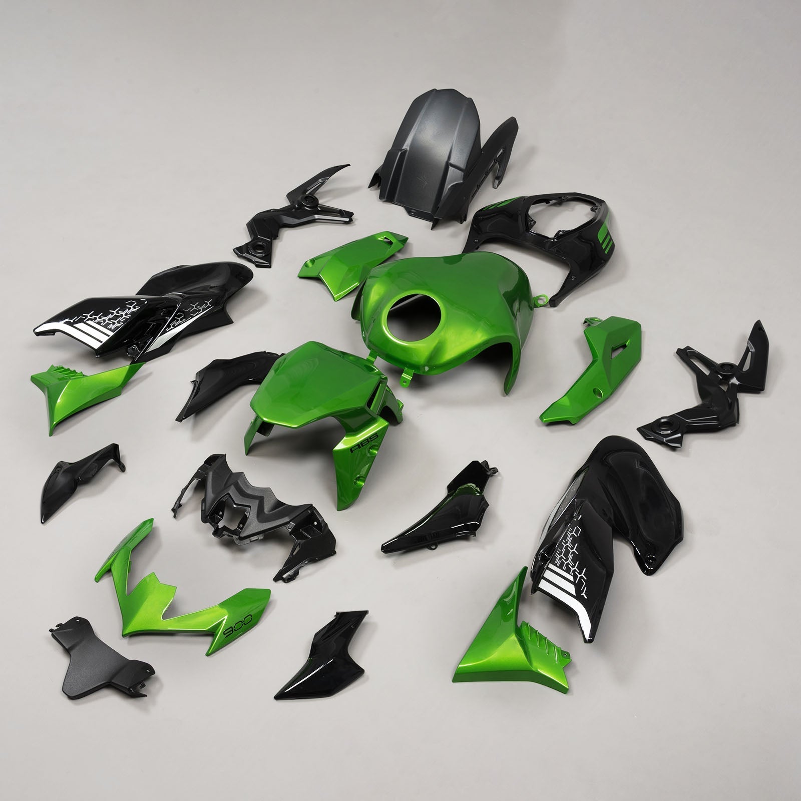 ABS plastični karoserijski sejem 'Amotopart Injekcija za Kawasaki Z900 2020-2021 generično