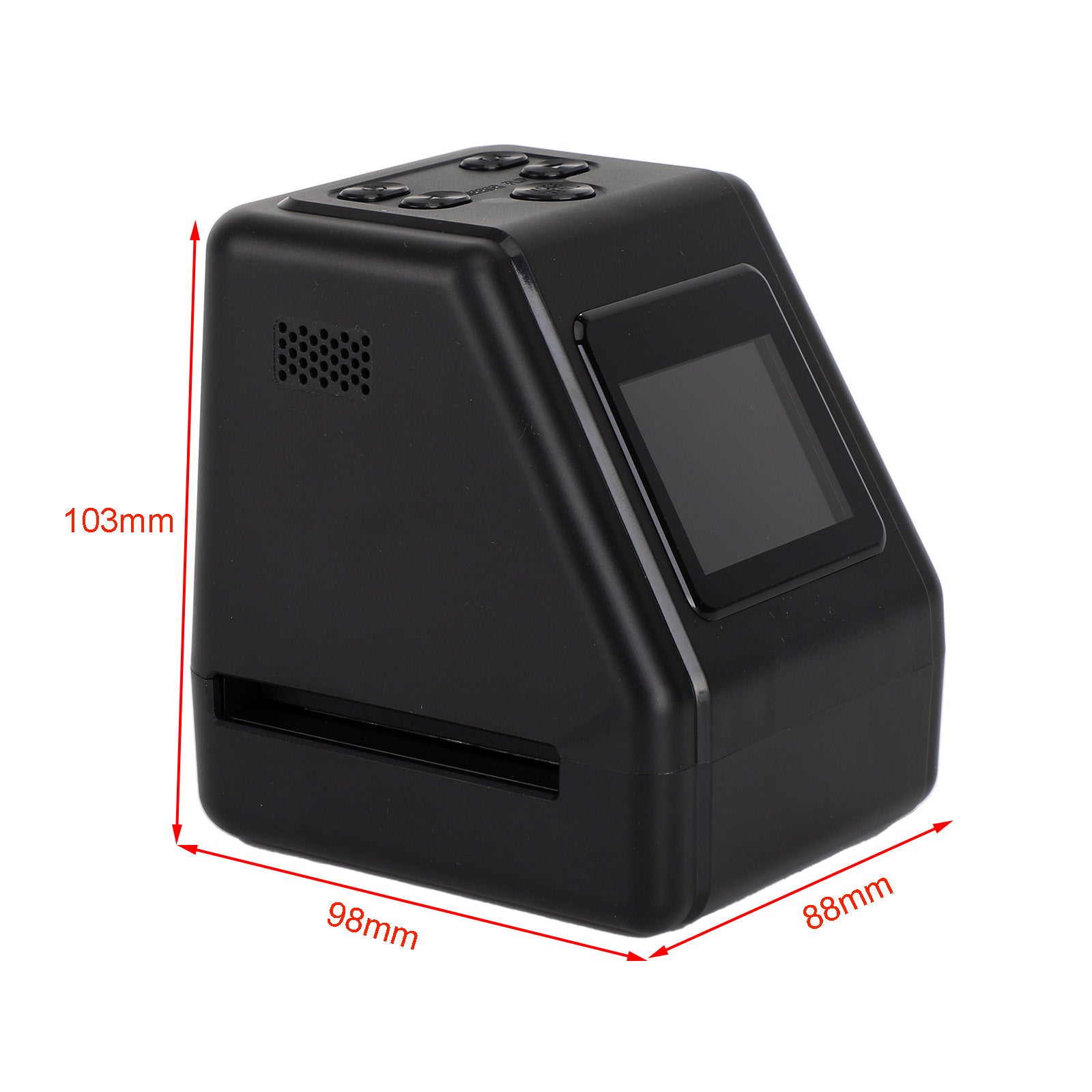 Scanner per pellicole da 22 MP 35 mm/135 110 126KPK Sistema touch a colori per diapositive e negativi