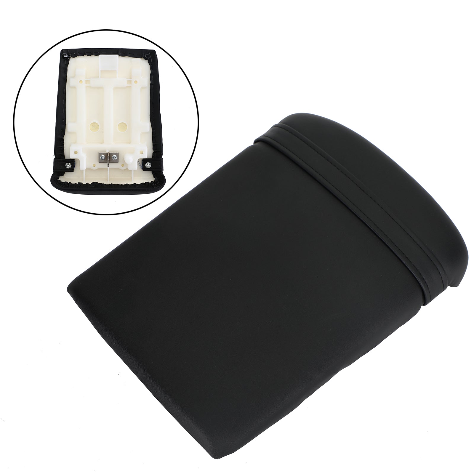 Cojín negro para asiento trasero del pasajero, apto para Yahama Yzfr1 Yzf R1 Yzf-R1 1998-1999 genérico