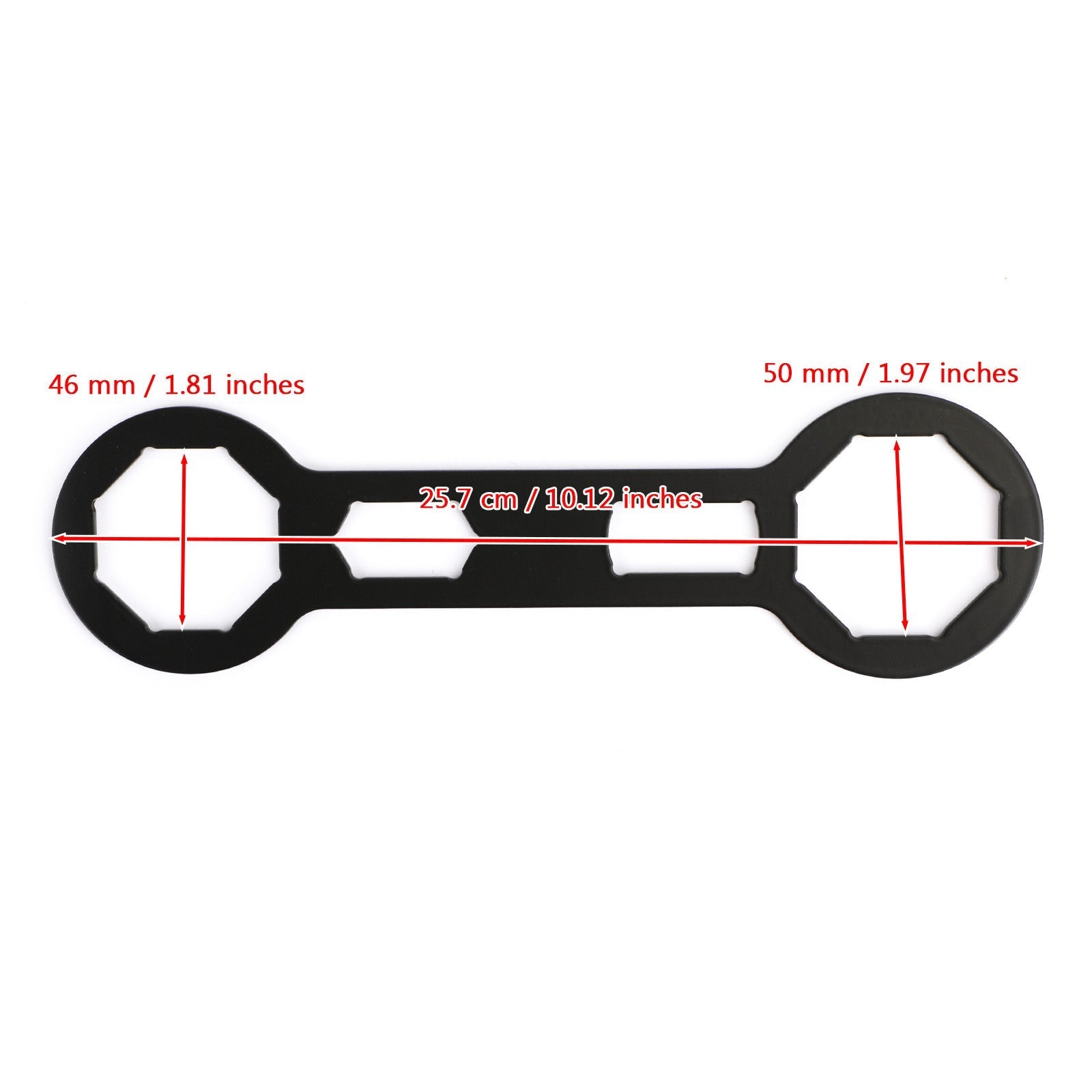 Steeksleutel 46mm Kamer 50mm voor Honda CRF250 R/X CRF450 R/X Suzuki RM125 Generiek