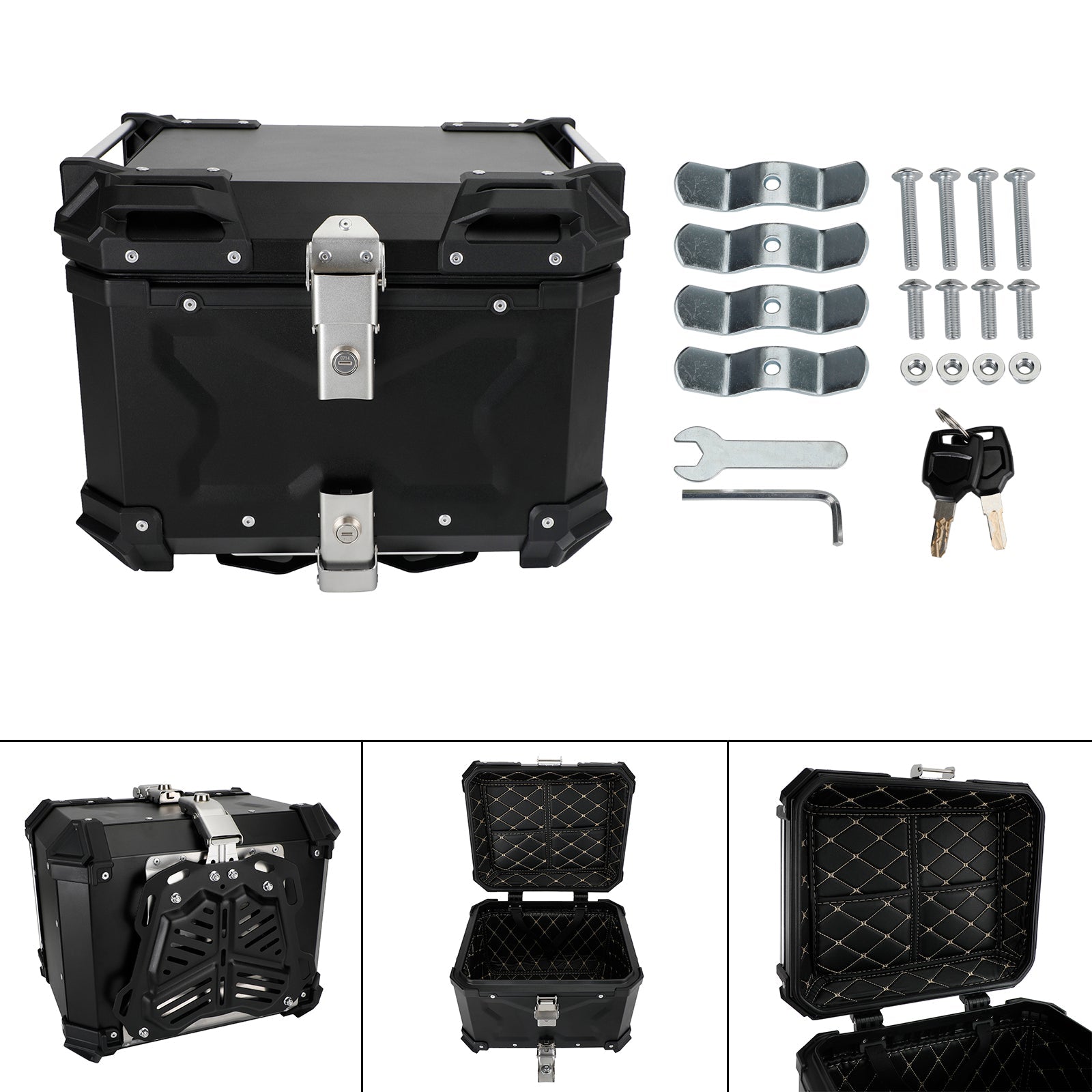 BMW R 1200 1250GS F750GS 65L Universal Tail Box Case Top Top prtljažnik Box Pack Coffre