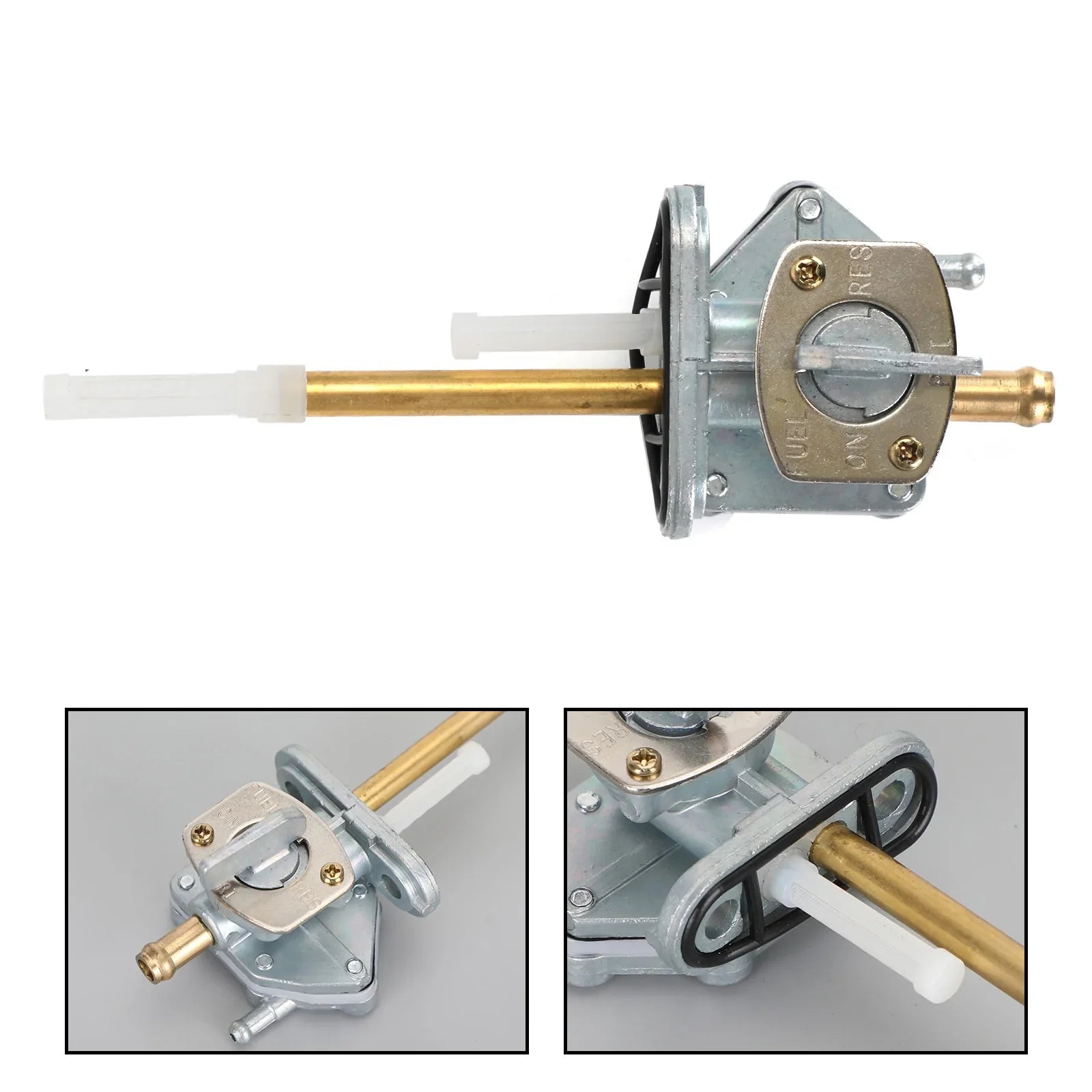 Válvula de grifo de combustible para tanque de gasolina, llave de purga para Suzuki DR-Z400S 00-19 DR-Z400SM 05-21 genérico
