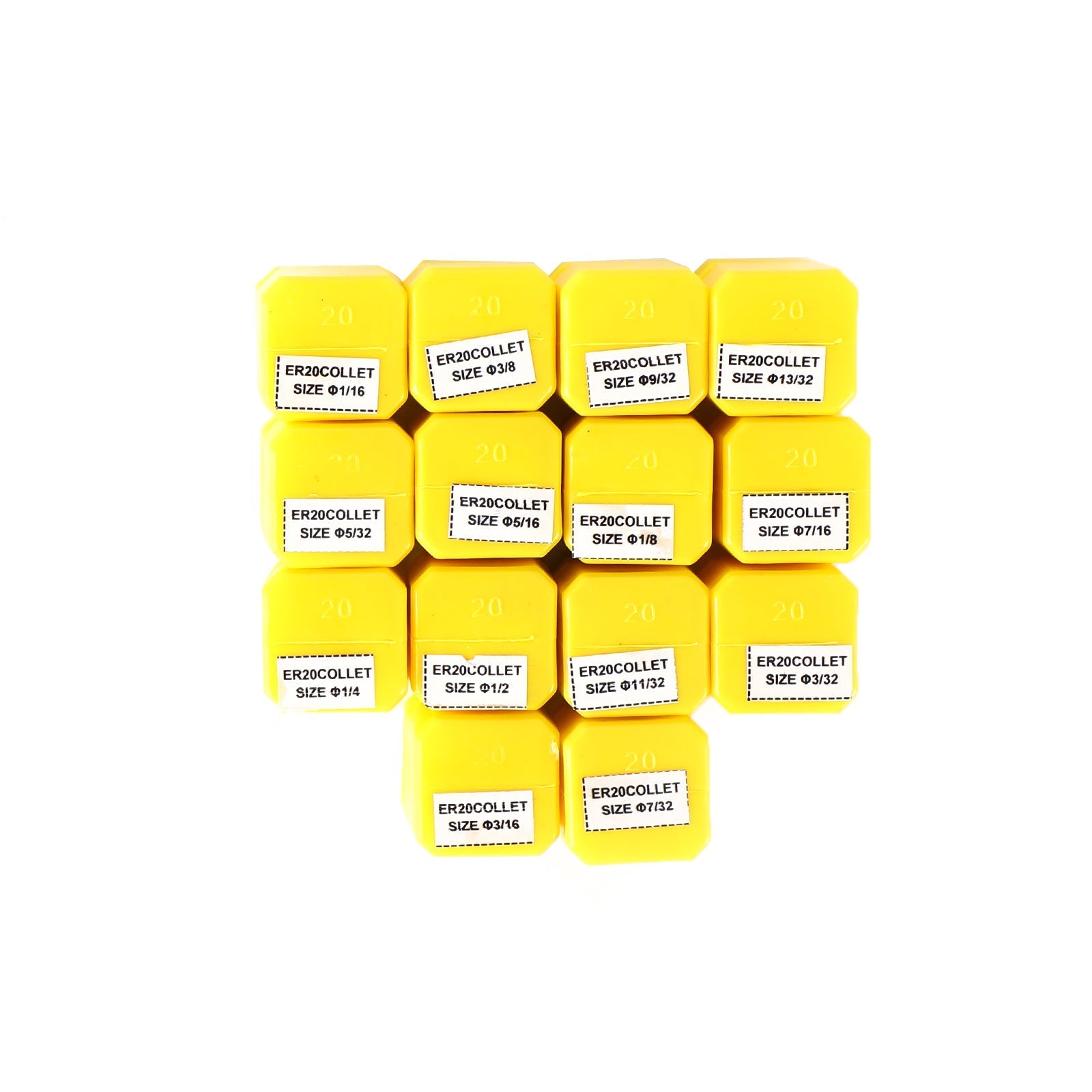 Pinquias de primavera ER20 Juego para la máquina de grabado de la torre de fresado CNC