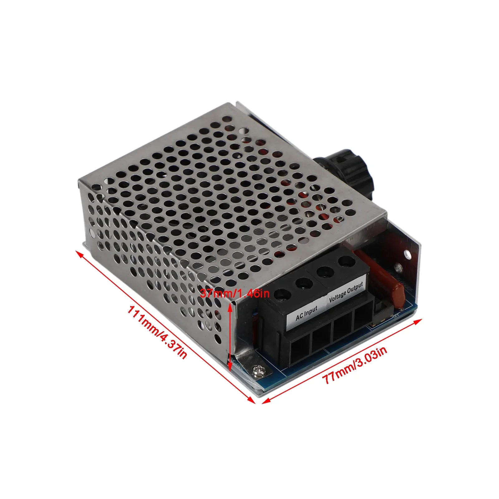 AC 110-220V 10000W SCR Moteur Régulateur de Vitesse Volt Régulateur Gradateur Thermostat