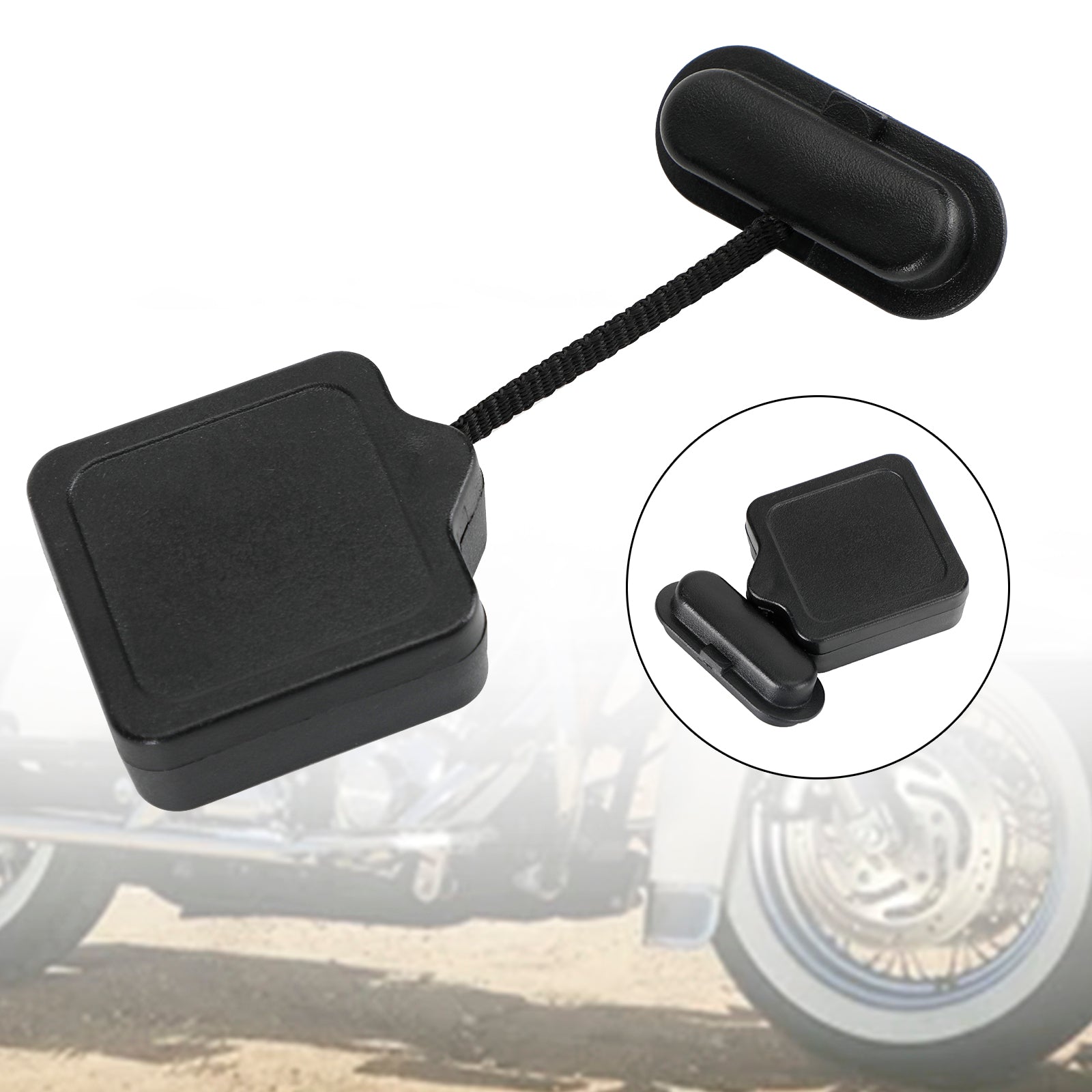 Pack Trunk Lid Tether Borsa per bauletto per o Touring Tour Pak Flhr Flht 14-22