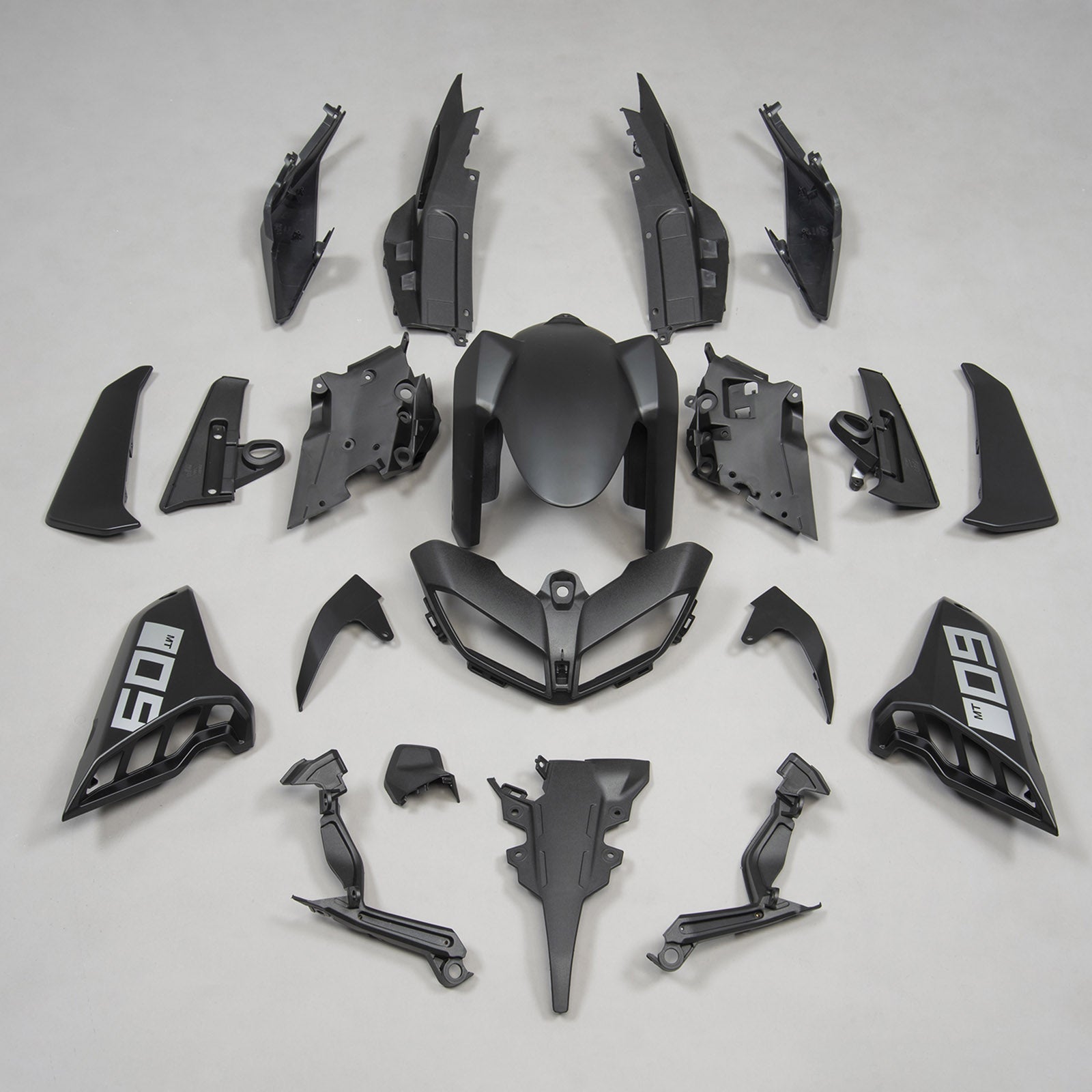 Plastični karoserijski sejem ABS 'Injection Amotopart za Yamaha MT-09 2017-2020 generično