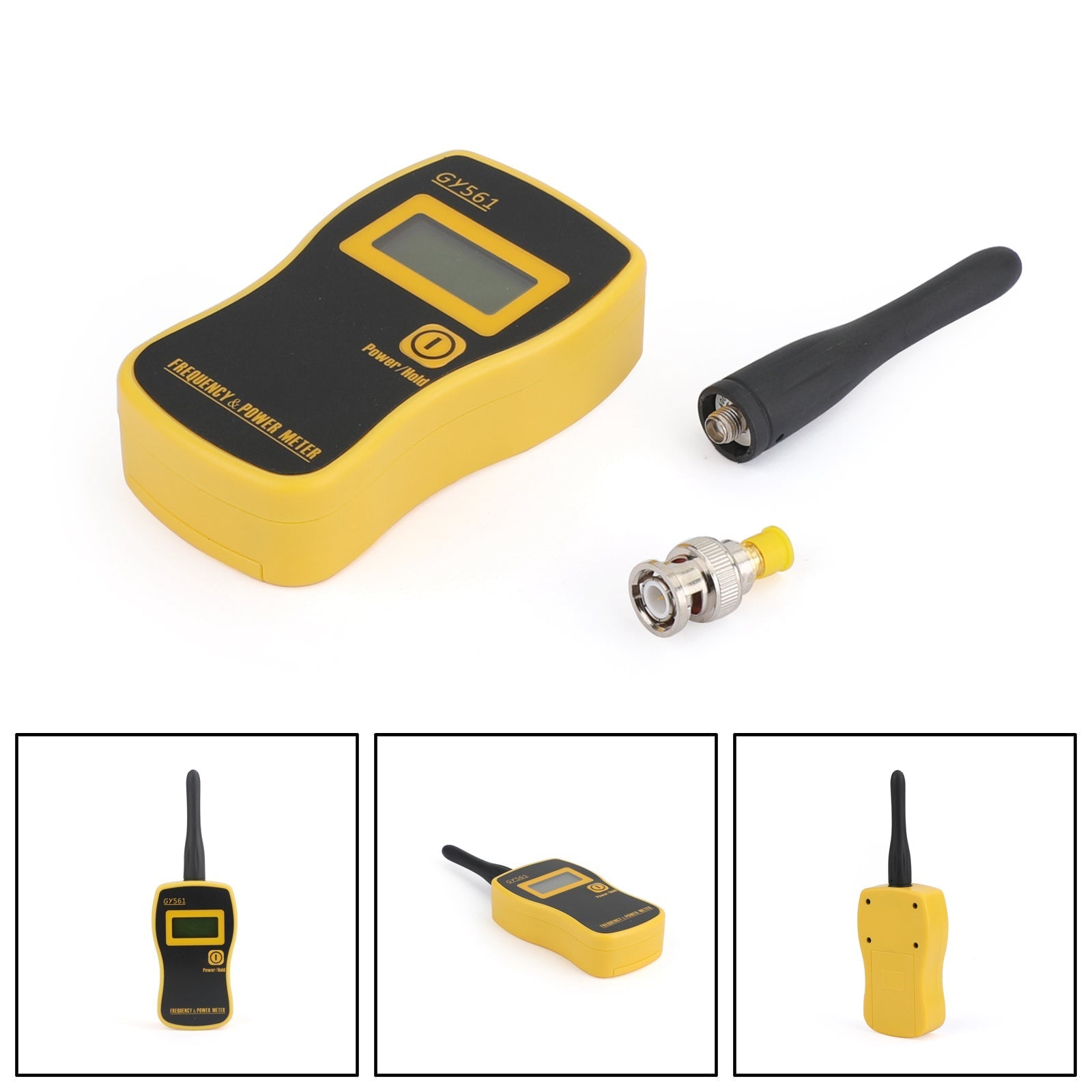 GY561 compteur de fréquence testeur de mesure de puissance compteur pratique 2 voies Radio portable