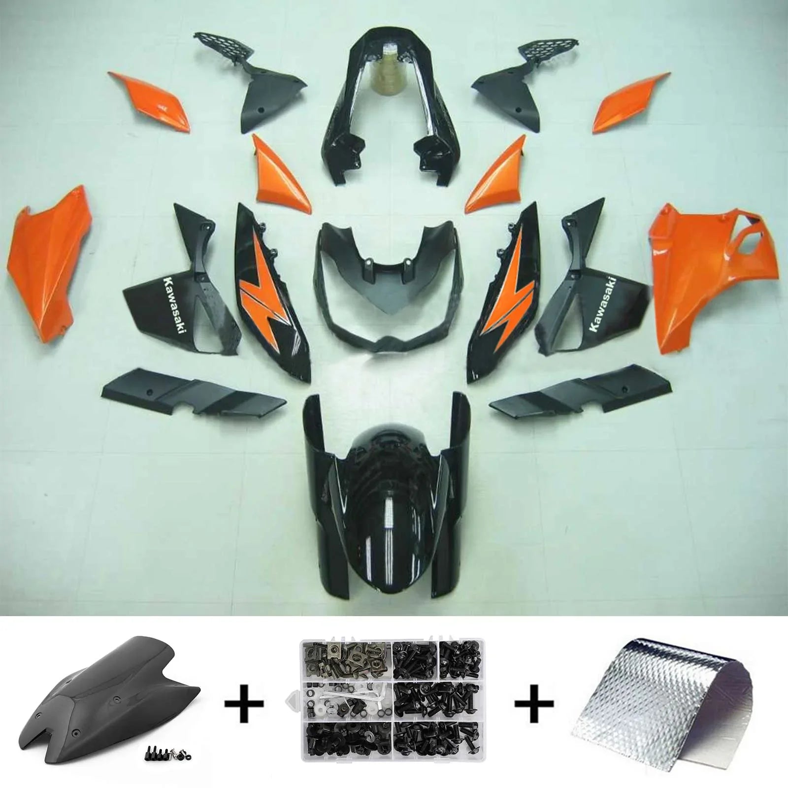 Amotopart kuipset voor Kawasaki Z1000 2010-2013 Generiek