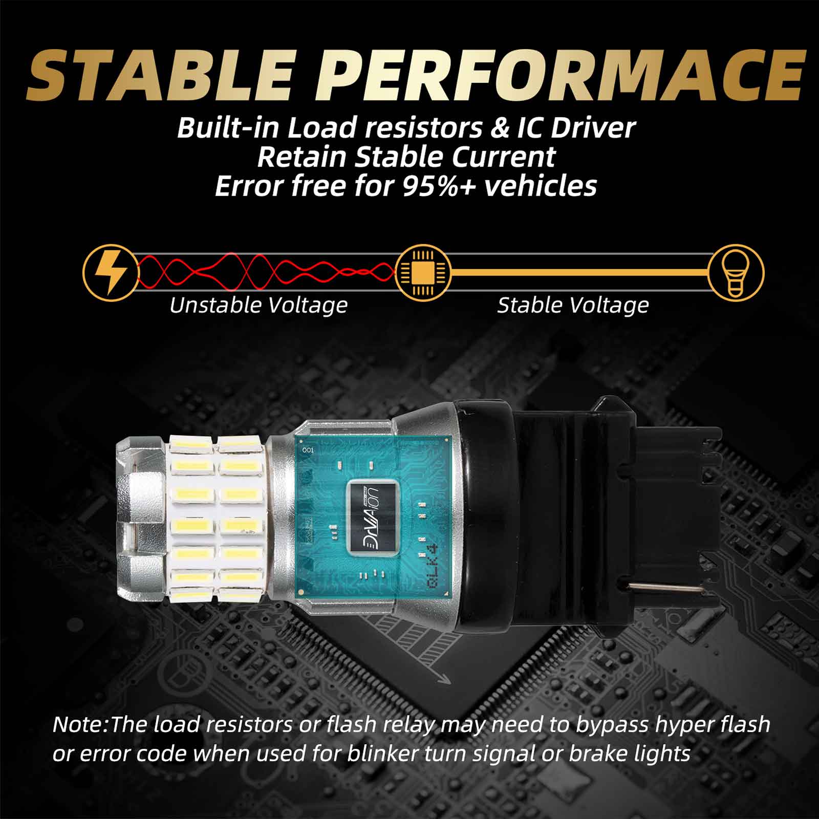 2x 1200lm a LED Canbus LED Diurne LED BIRT Generico bianco