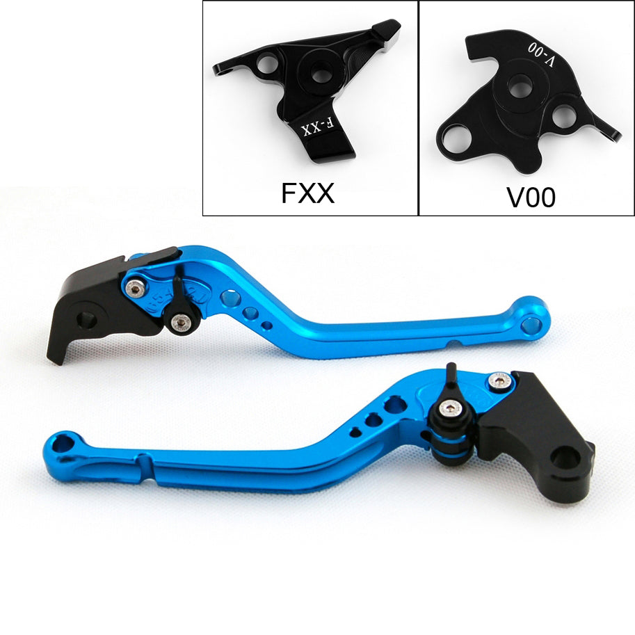 Leviers d'embrayage de frein pour Honda VFR800 CBR1100XX/BLACKBIRD ST1300/ST1300A Noir Générique