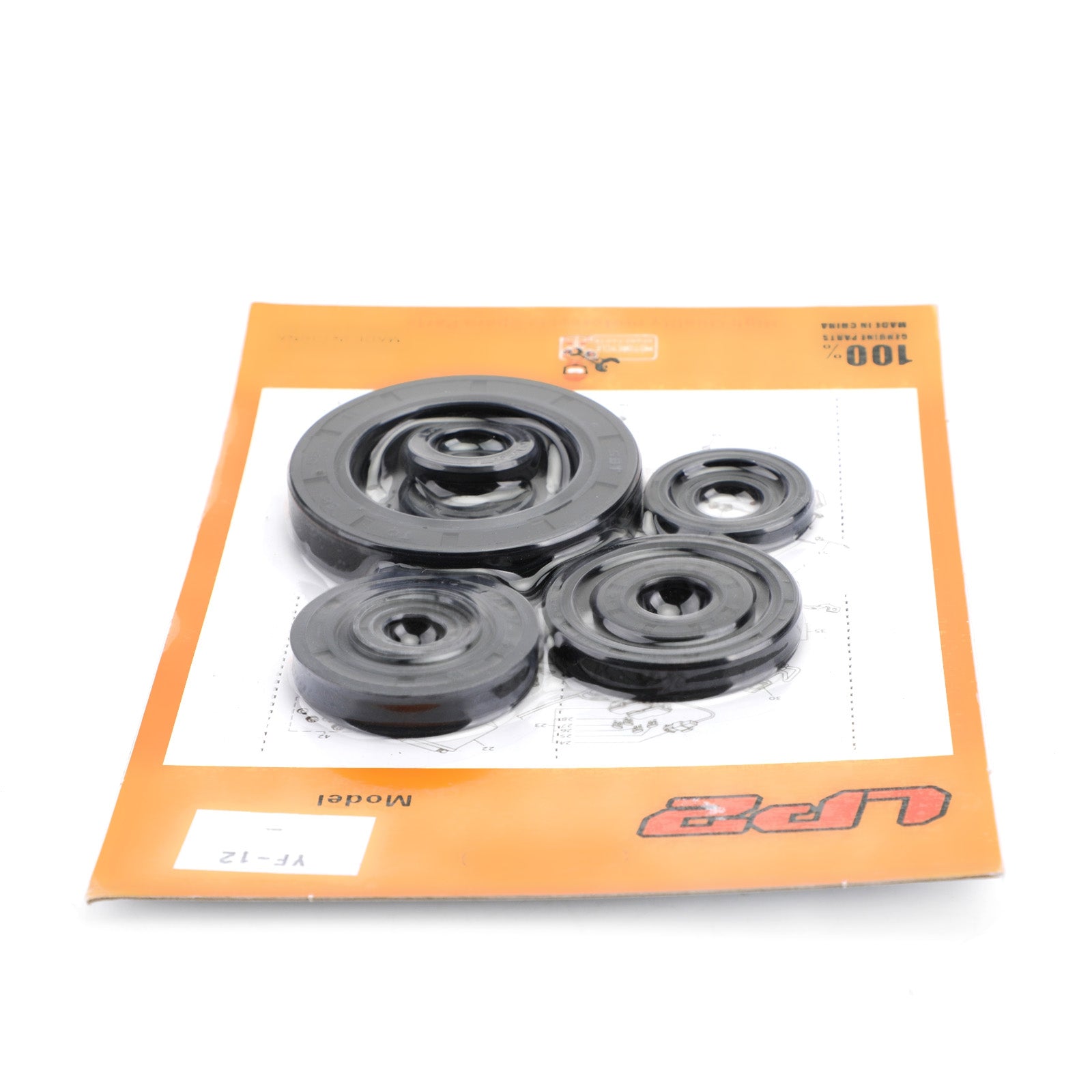 Kit paraolio motore 9 pezzi per Honda CR250R 2002-2004 cr250r cr-250r generico