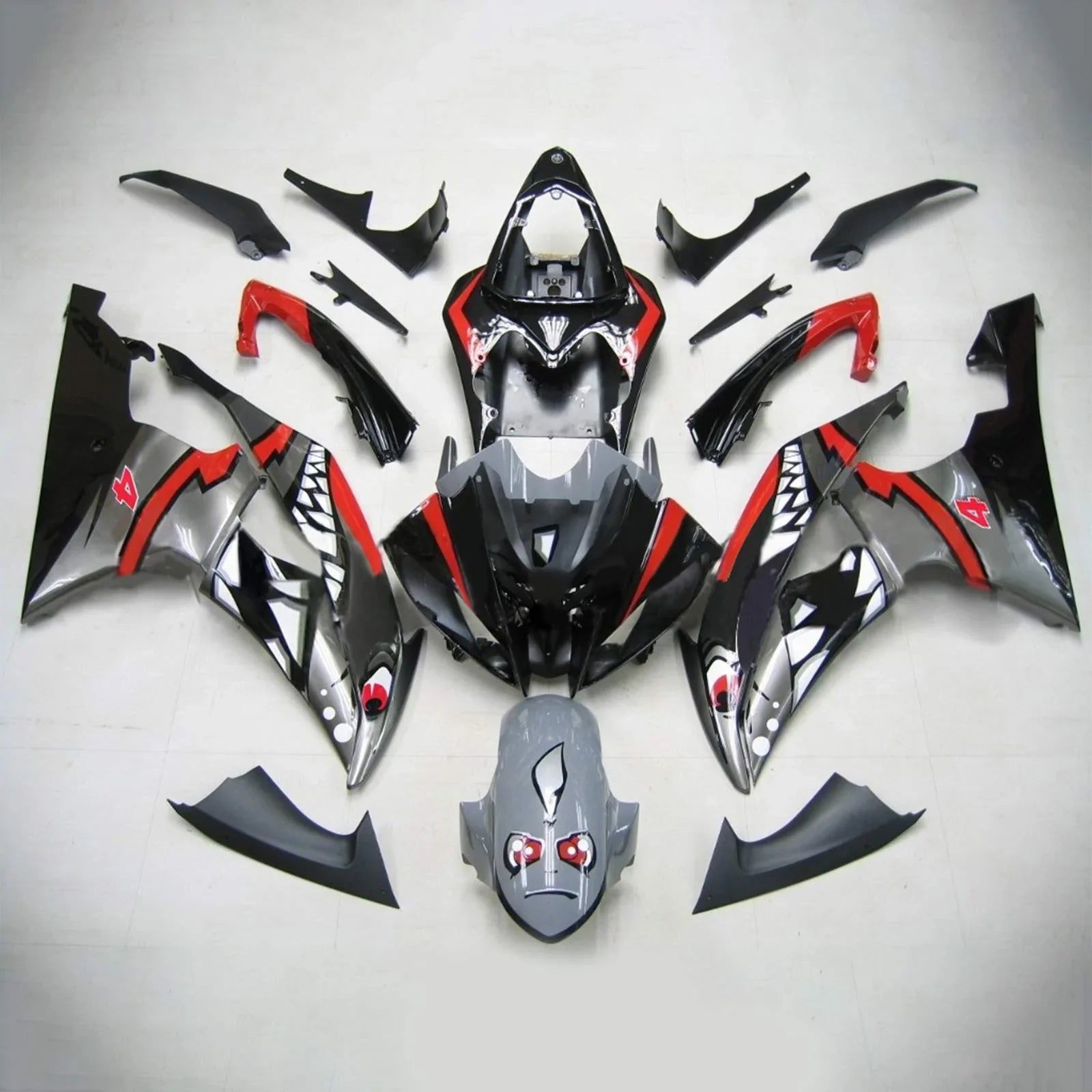 Amotopart Sealing Kit za Yamaha YZF 600 R6 2008-2016 generic