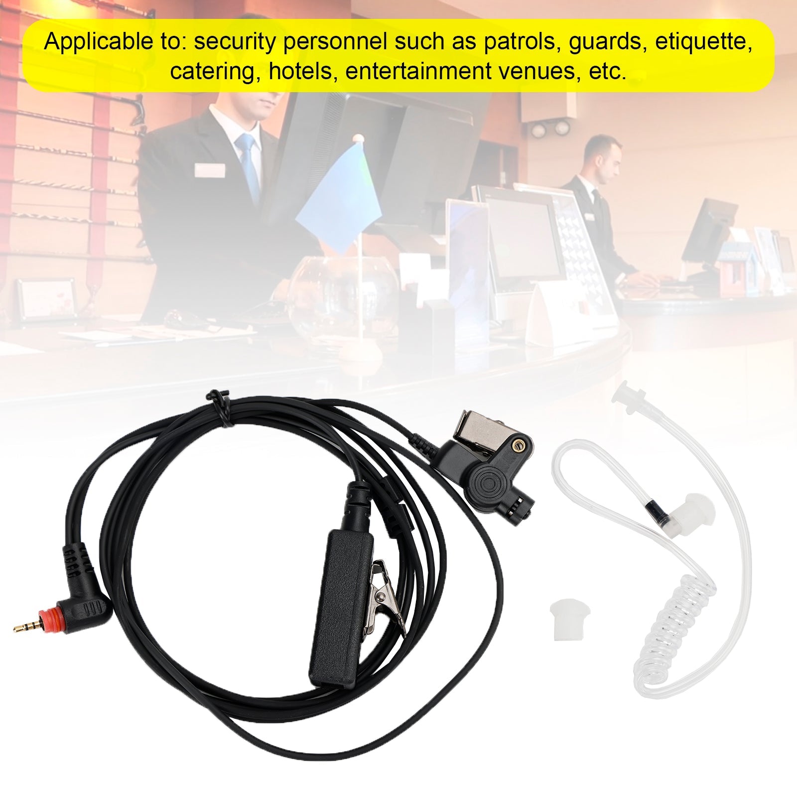 SL1K-013 Microfono con cuffia PTT a tubo acustico adatto per SL7550 7580 7590 SL300 SL3500e