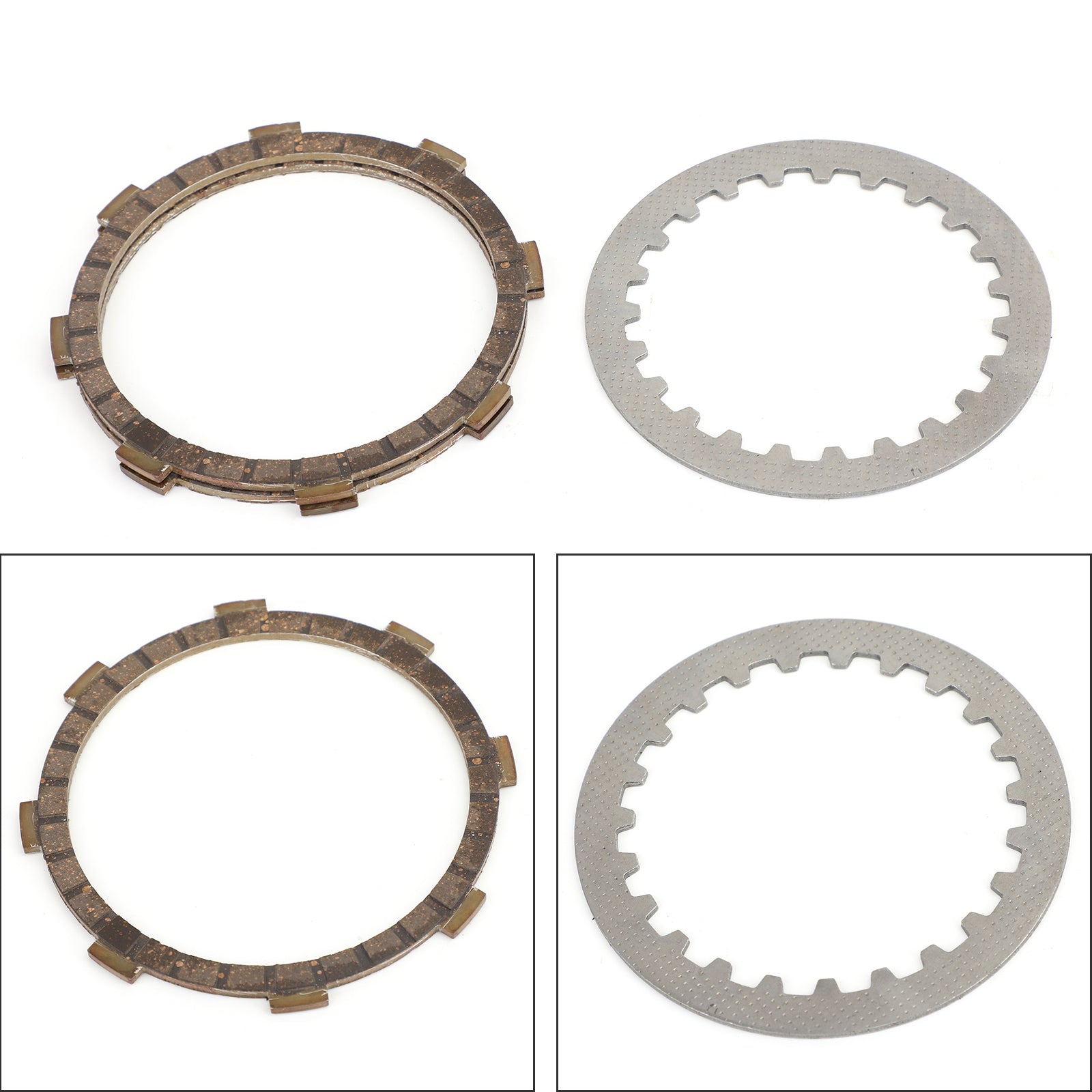 Kit de embrague de acero y placas de fricción para Yamaha DT RD RX YSR YB MR QA QB 50R 74-99 Genérico