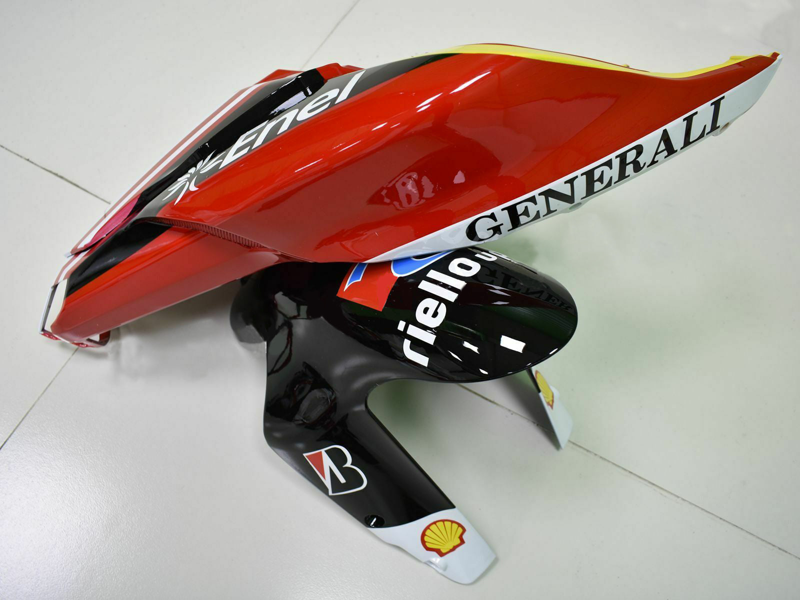 Amotopart Carénage Kit Carrosserie ABS pour Ducati 1098 1198 848 2007-2011 Générique