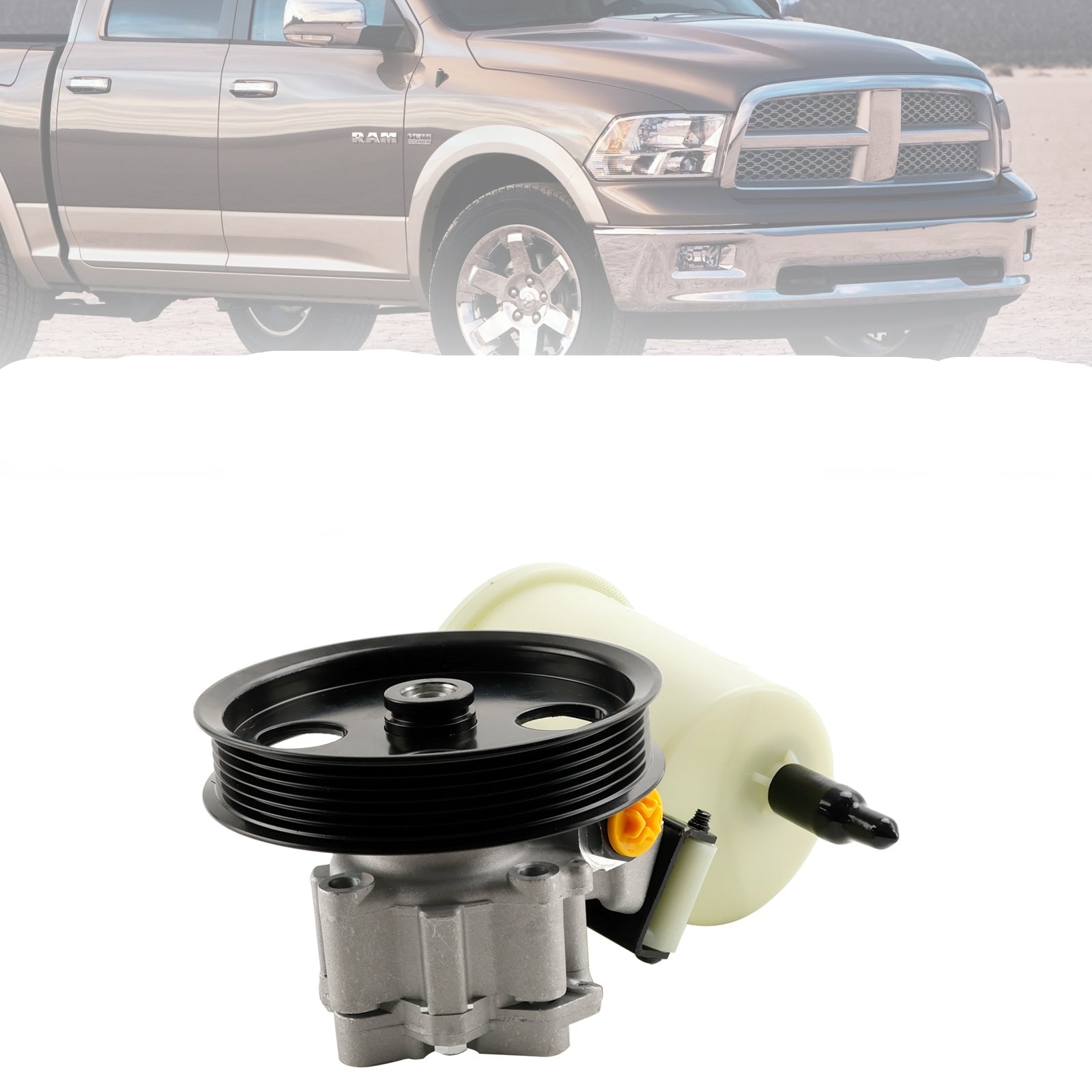 Pompa wspomagania układu kierowniczego dla Dodge Ram 1500 V8 5.7L 2009-2010 z kołem pasowym i zbiornikiem 55398903AD 55398903AE