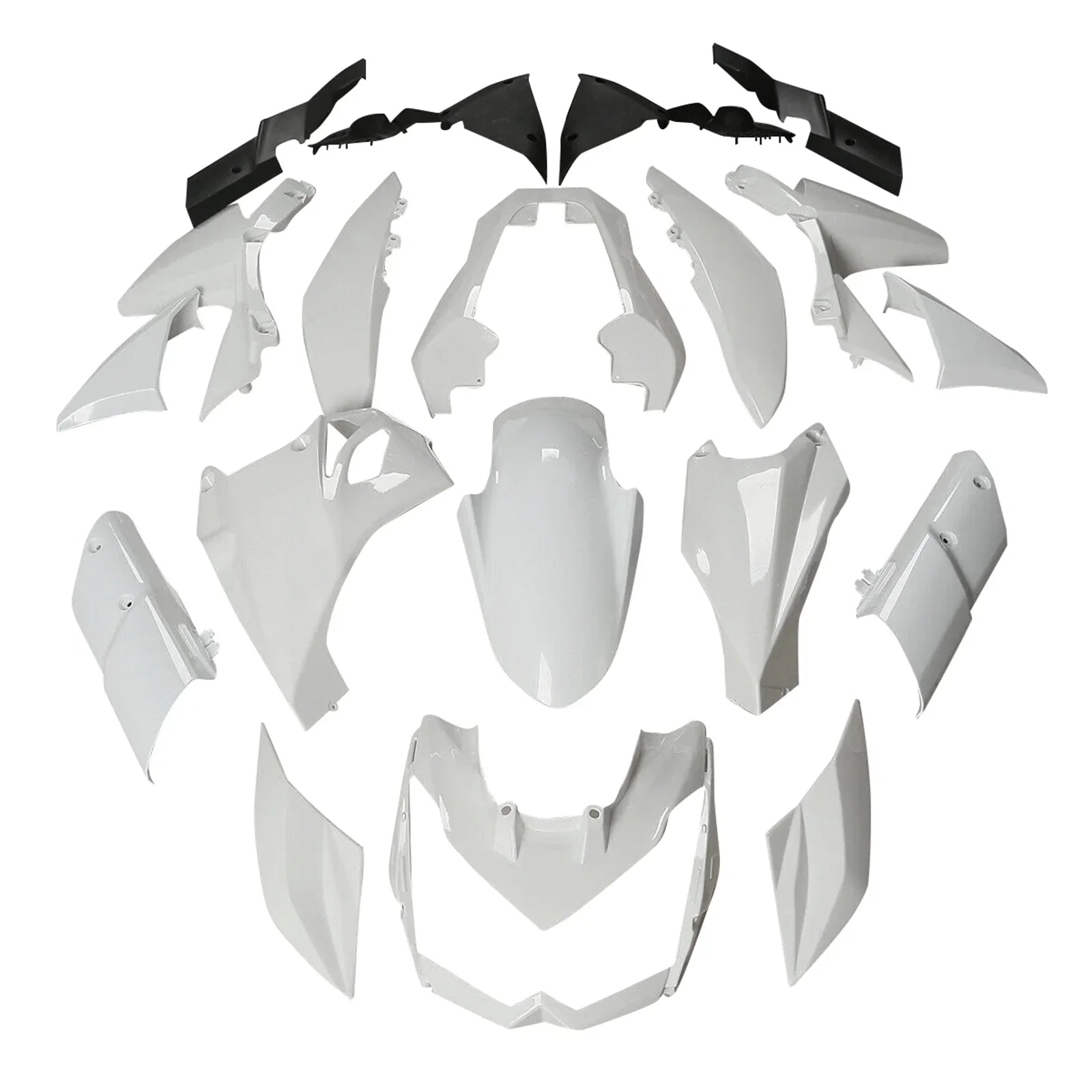 Amotopart Kawasaki Z1000 2010-2013 Ongelakte kuipspuitgietmatrijs