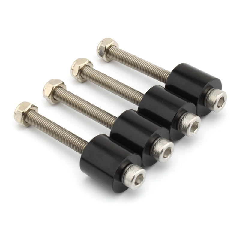 Zwarte stuurverhogerset van 1 inch voor Suzuki Hayabusa GSX 1300R 99-19 Generiek