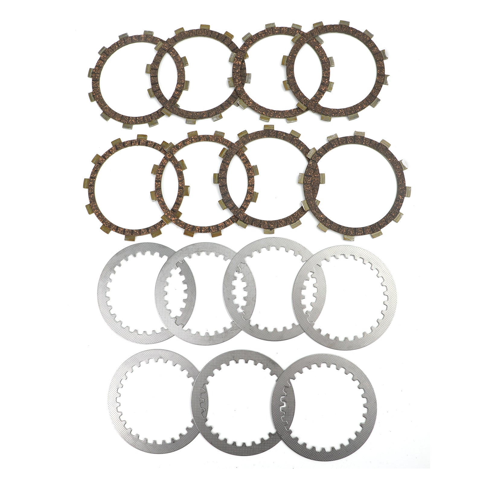 Kit Frizione e Dischi Attrito in Acciaio per Yamaha TT600 XT400 XT500 XT600 SRX400 Generico