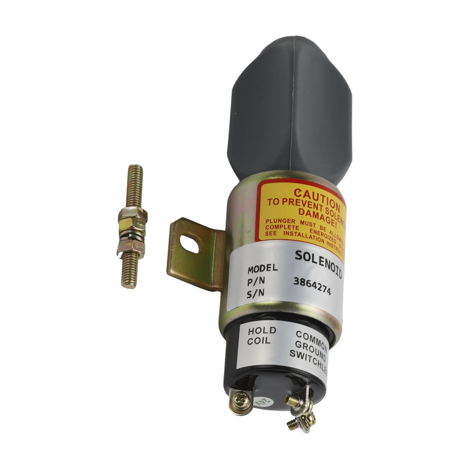 Elektromagnes zatrzymujący SA-3766T 24V dla Cummins, 3864274