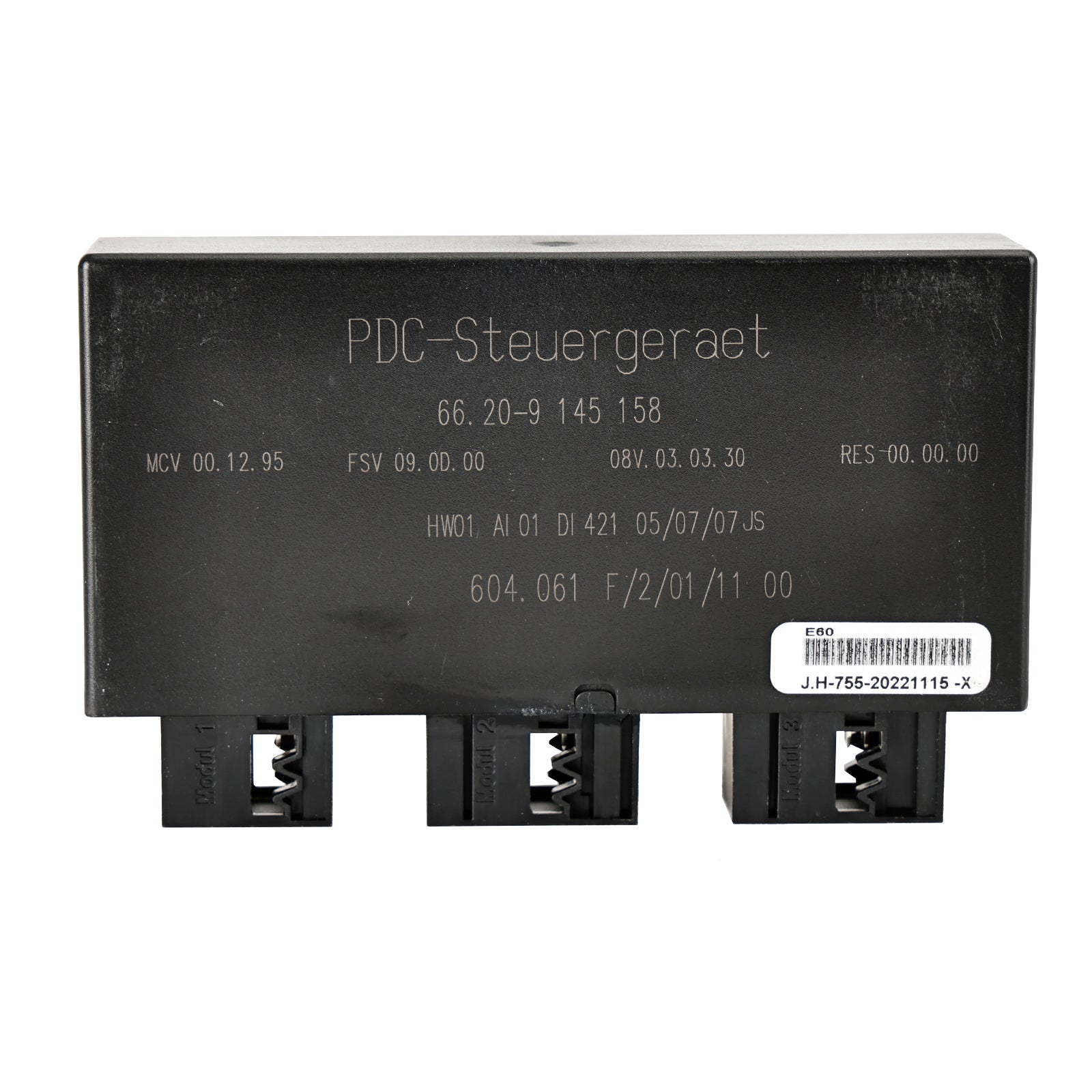 Módulo de unidad de control de distancia de estacionamiento 66209145158 PDC para BMW E60 E61 E63 E64