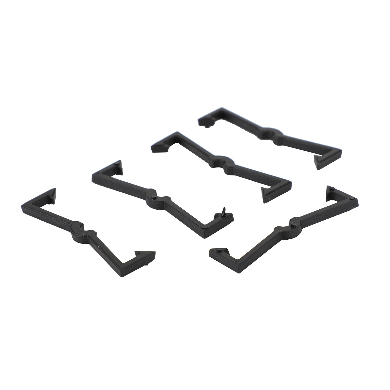 Clips de retención de plástico para organización de garaje, gancho de cerraduras de tablero de clavija, genérico, 32 Uds.