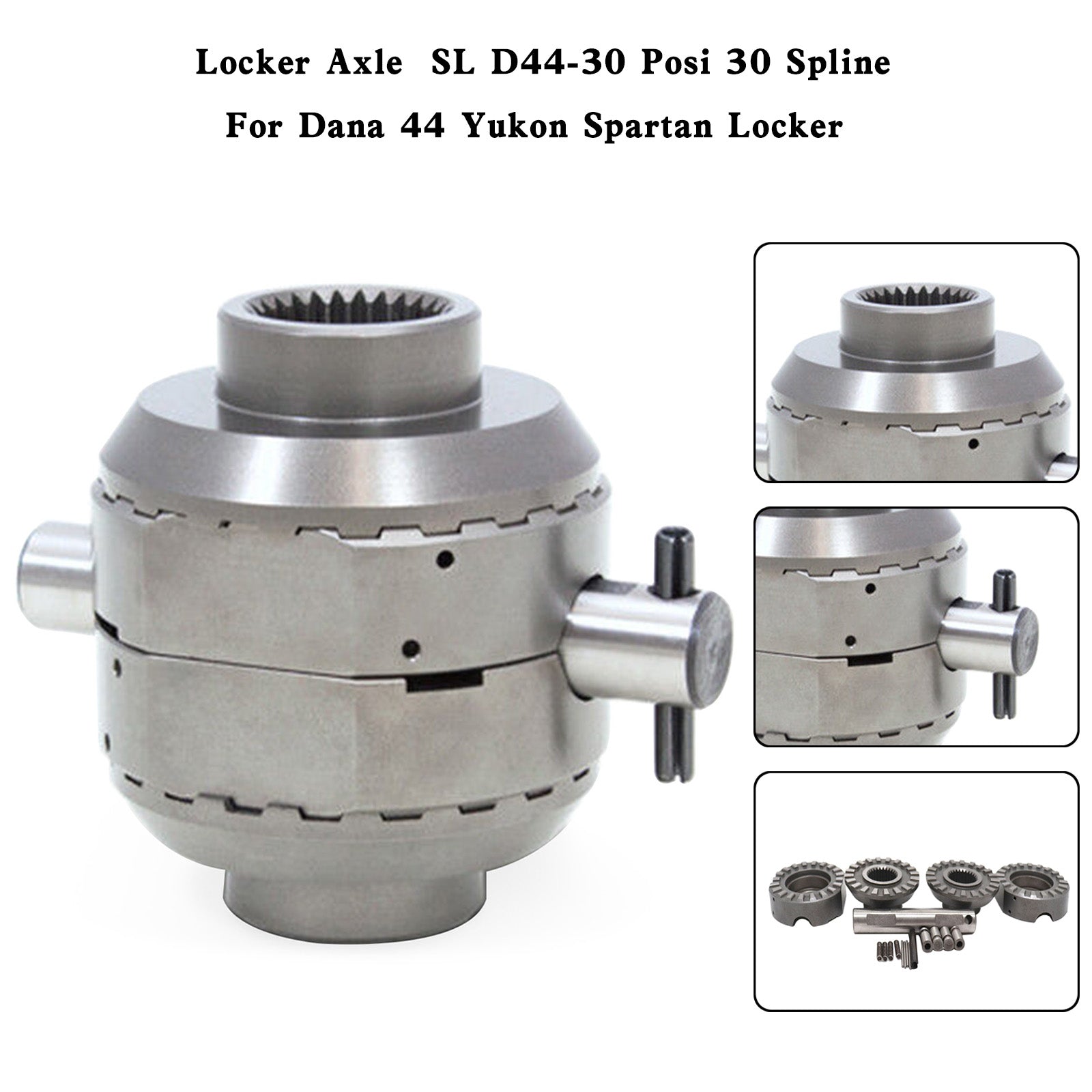 SL D44-30 Posi 30 Spline Locker Asse per Dana 44 Yukon Spartan Locker