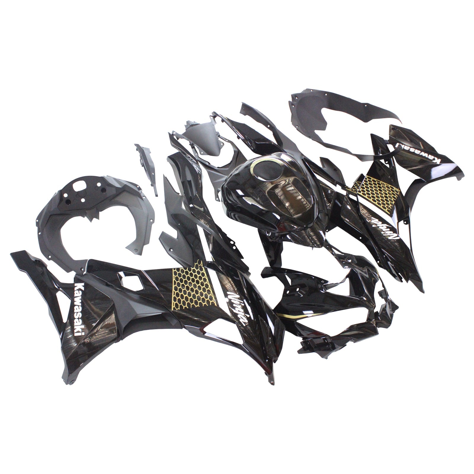 Amotopart Kawasaki Ninja ZX-25R 2020-2021 Zestaw owiewek Nadwozie ABS