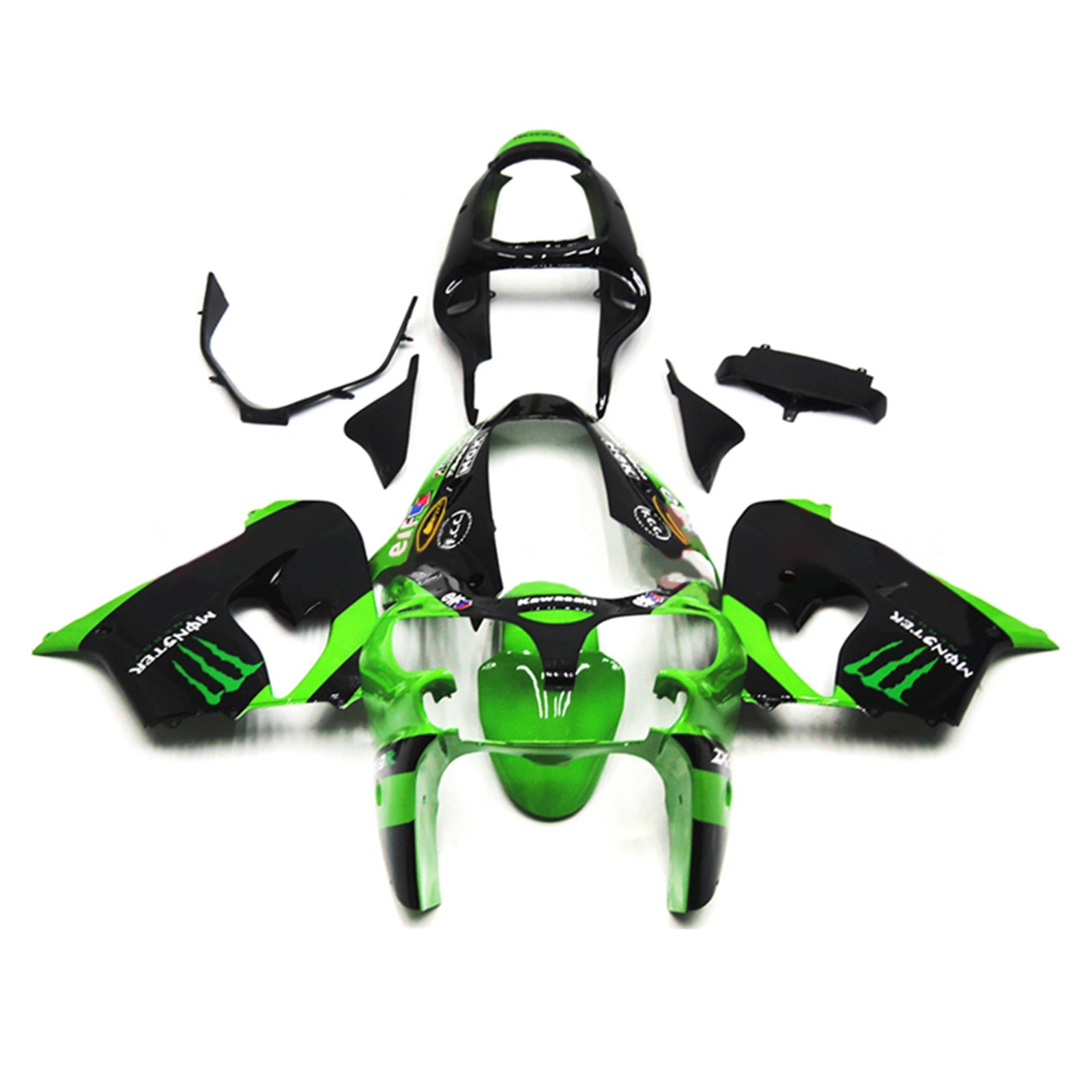 Amotopart Kawasaki ZX9R 2002-2003 Kit Carroserie Plastic ABS