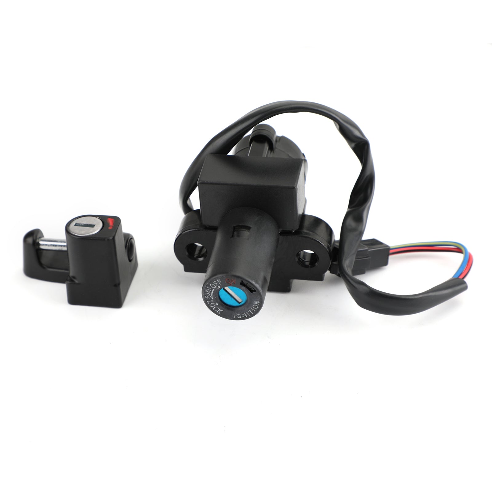 Interruptor de encendido, tapa de combustible, juego de llaves de bloqueo de asiento para Honda XR125L 03-08 CLR125 1998 genérico