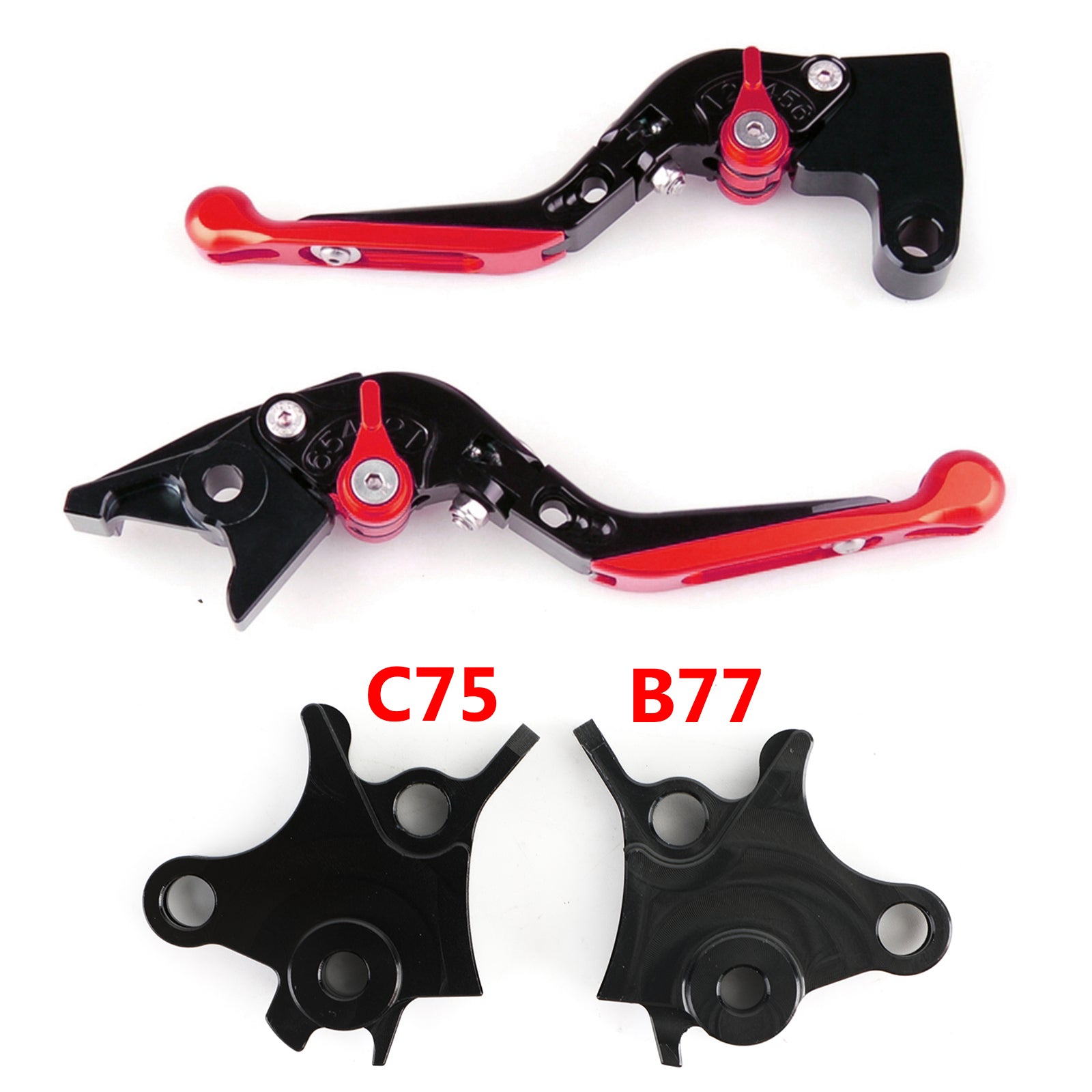 Zavorna ročica dolge motociklistične sklopke, primerna za BMW R1200GS Adventure (LC) 2014-2018 Generic