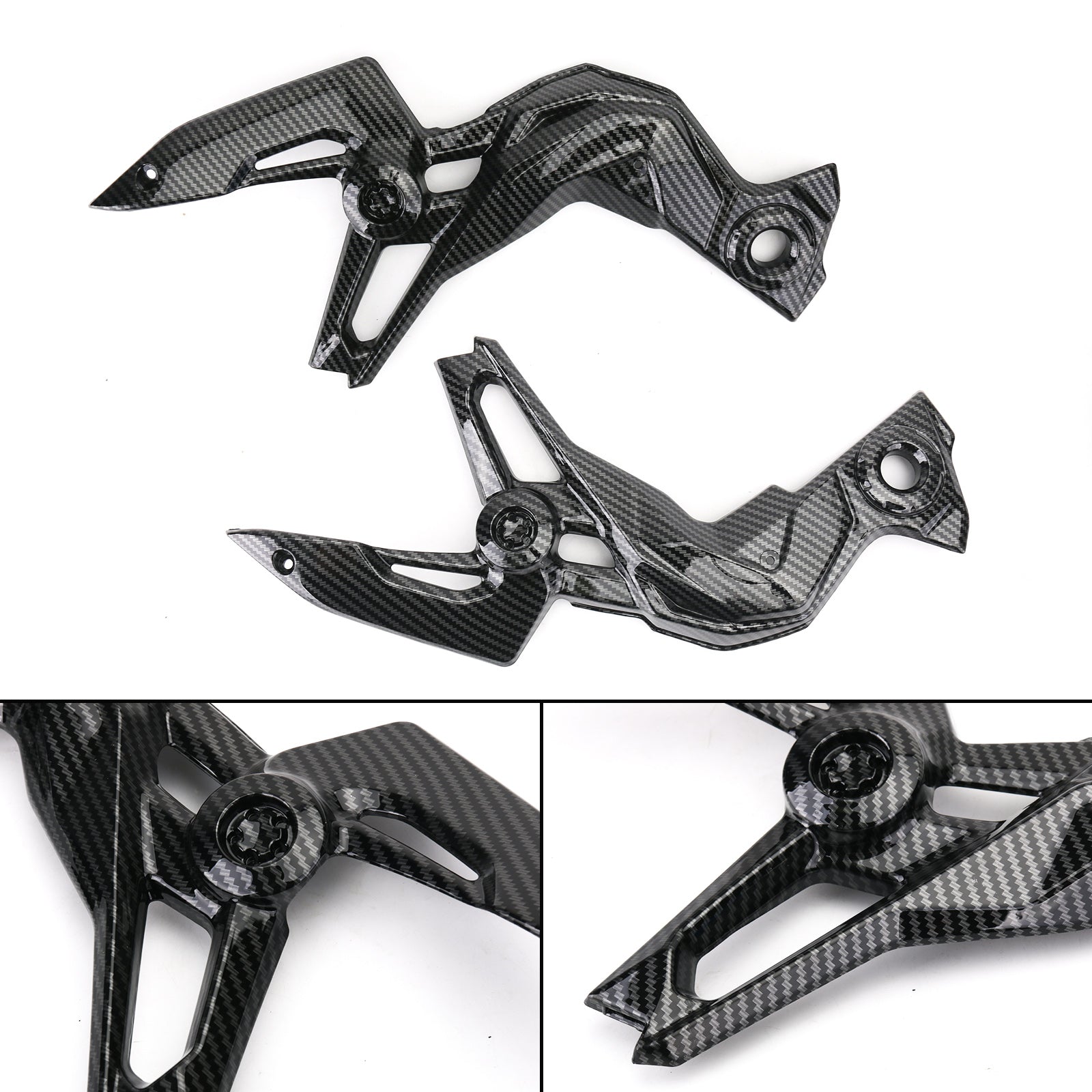 Motocykl ABS ABS Ochrona plastiku rejestracja Kawasaki Z900 2020-2021 Generic