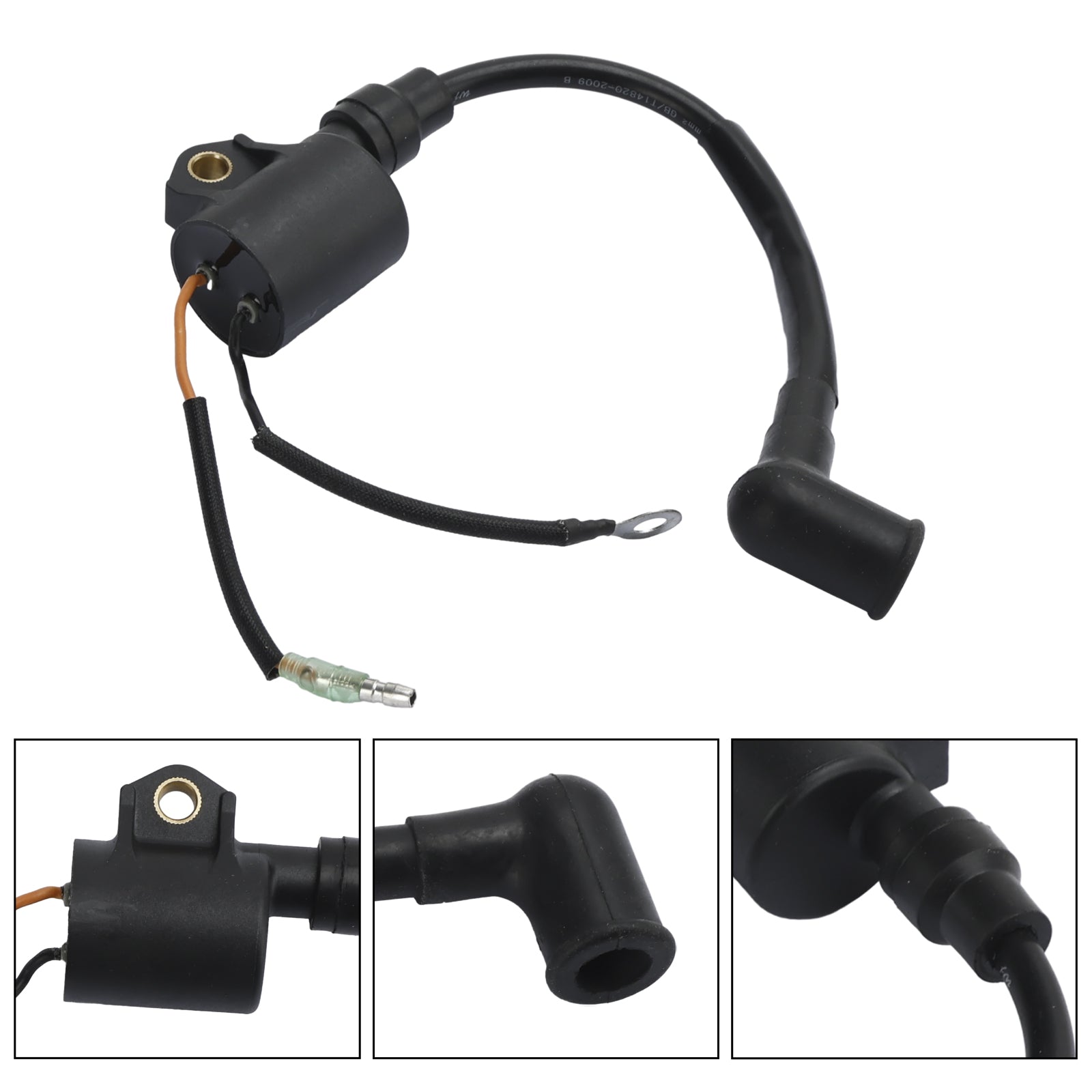Bobine d'allumage adaptée pour Yamaha 2HP 2 MSH 2B MHS 2C 95-02 MHS 2010 6A1-85570-00