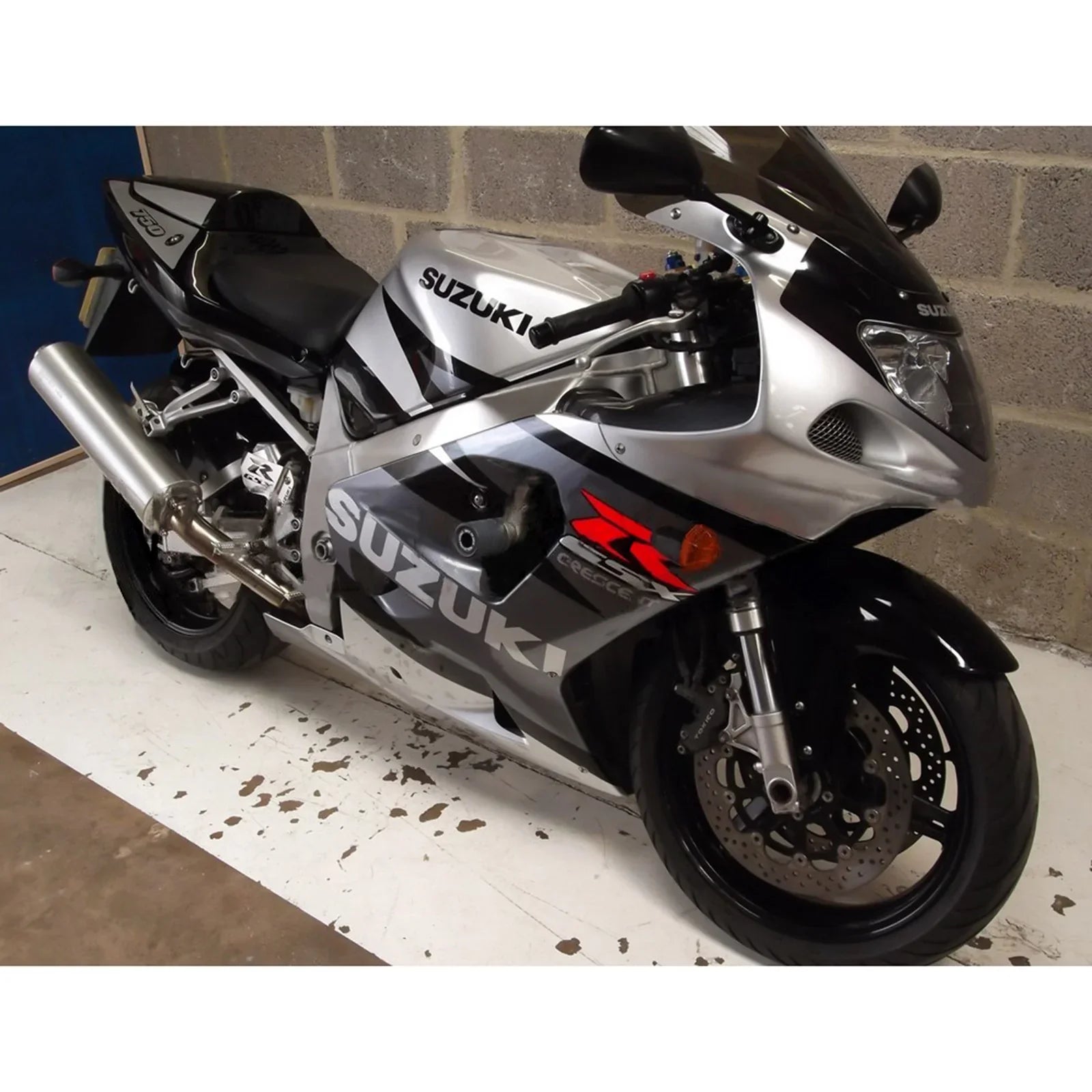 Amotopart Suzuki GSXR750 2001-2003 ABS muovinen korin suojasarja