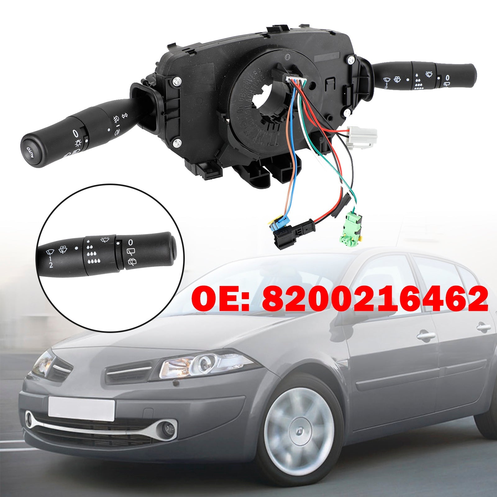 Megane Mk2 8200216462 8200216444 Stuurindicator Ruitenwisser Voetsteun