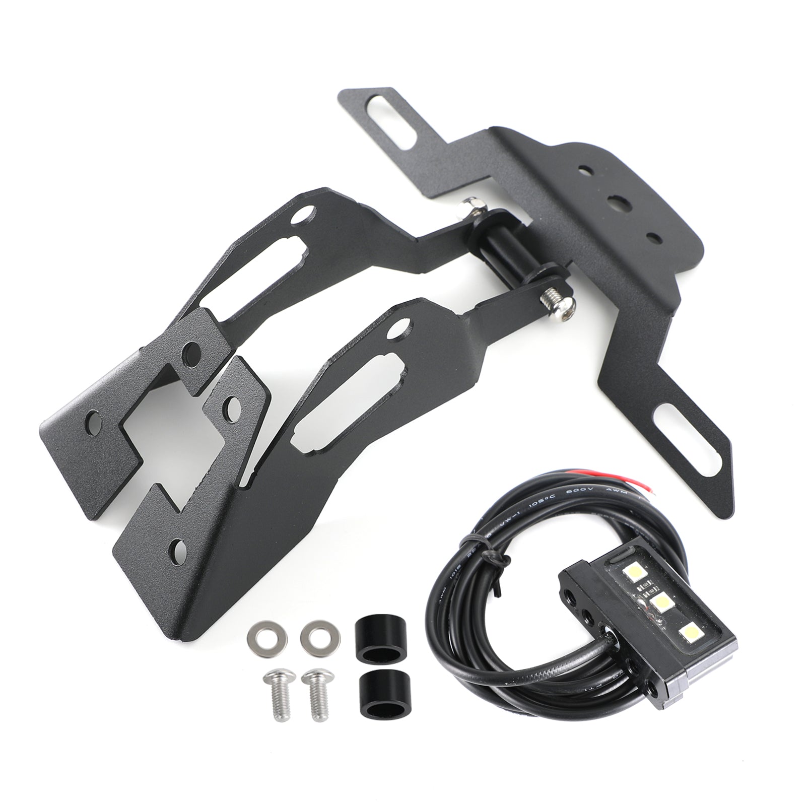 Support de cadre de support de plaque d'immatriculation pour Kawasaki Ninja400 Z400 2018-2020 générique