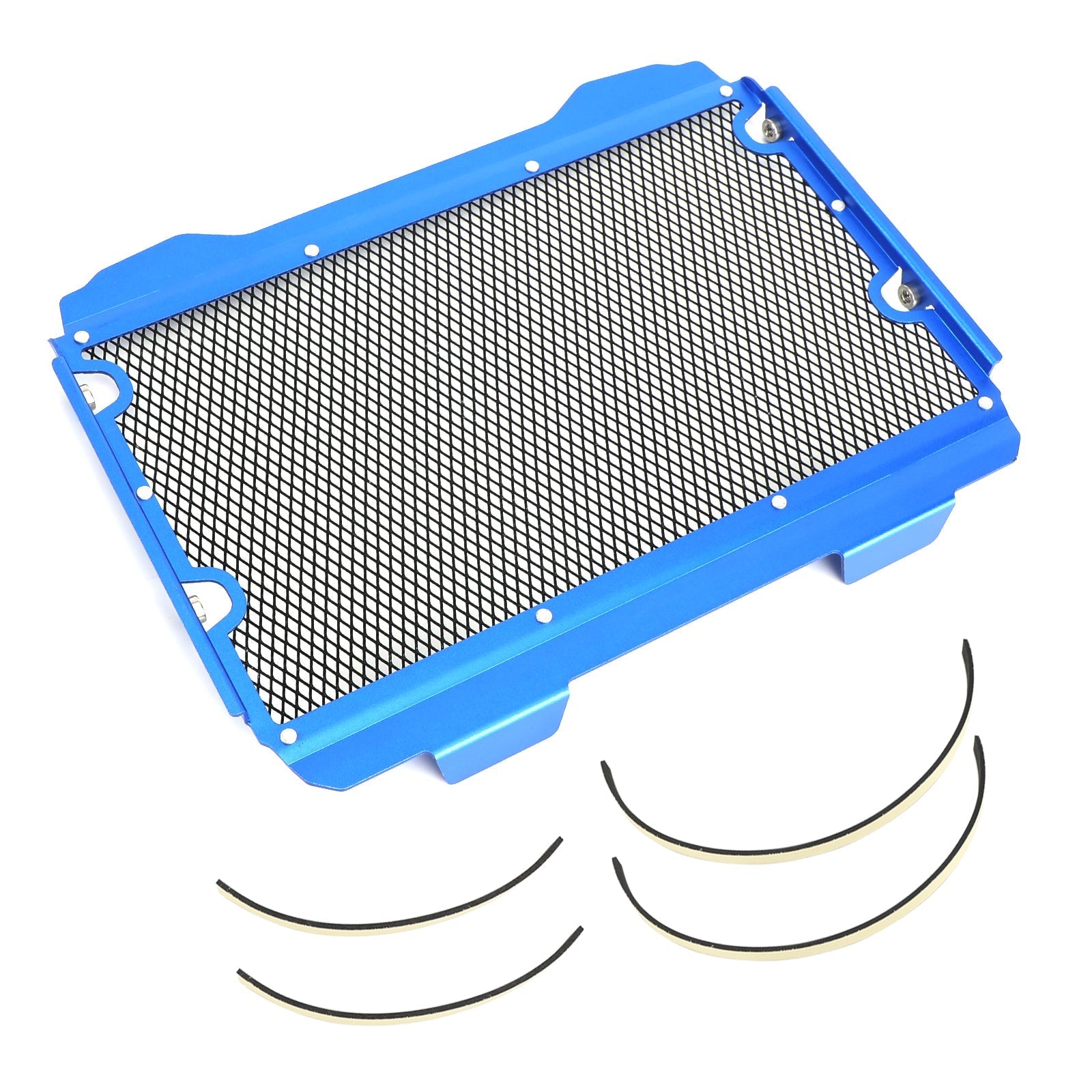 Motocykl chłodnicy dla Yamaha MT-07 21-22 Srebrny