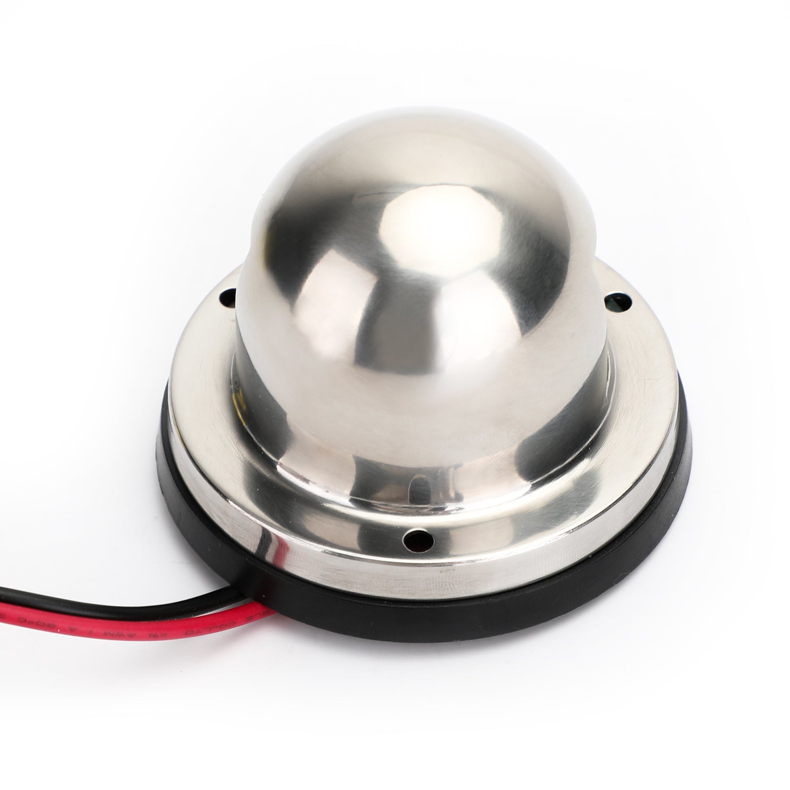 Luci di navigazione a prua a LED in acciaio inossidabile 12V per pontone per barche marine 2 IN 1