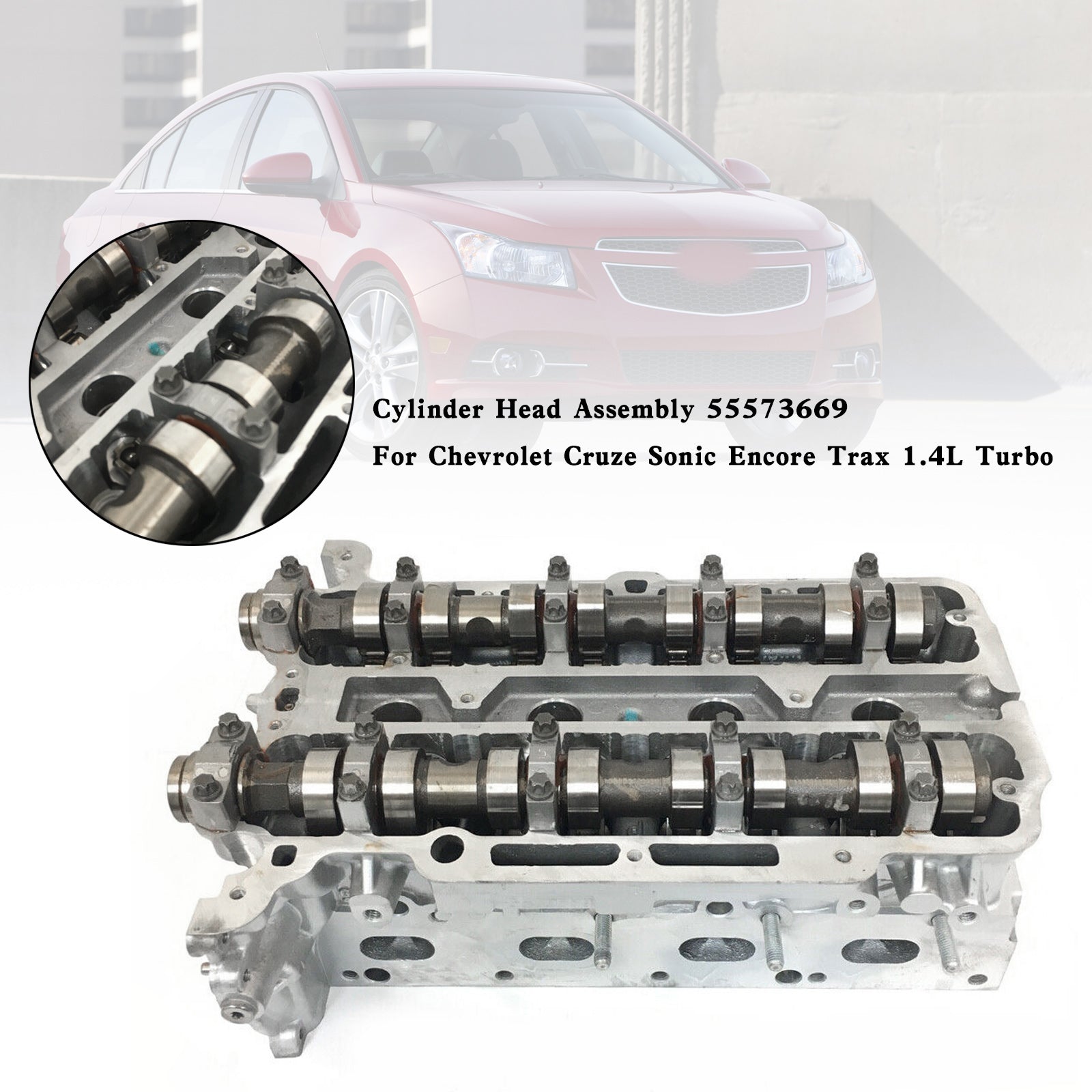 Ensemble de culasse 55573669 pour Chevrolet Cruze Sonic Encore Trax 1,4 l Turbo